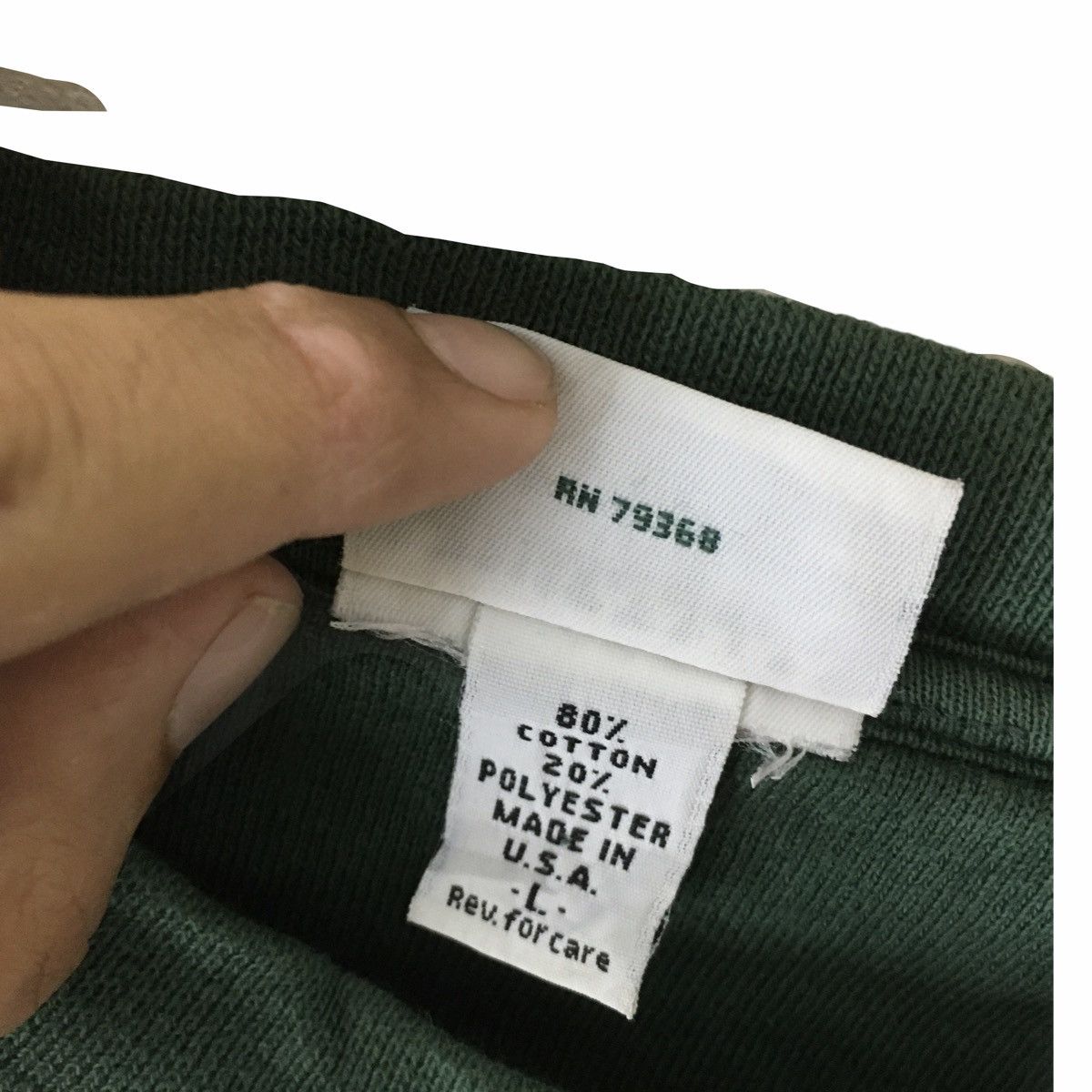 Polo Ralph Lauren × Vintage Vintage design Big Logo Polo Team sweatshirt jumper Size US L / EU 52-54 / 3 - 3 Thumbnail