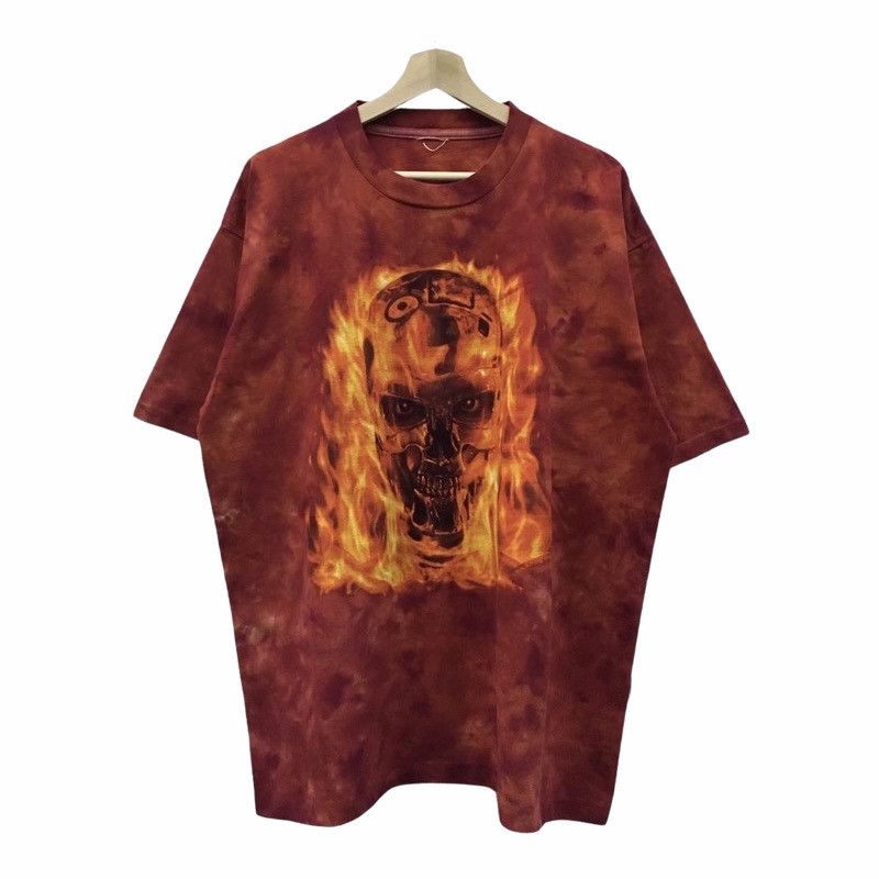 Universal Studios × Vintage Rare Movie Vintage 90’s Terminator 2 T2-3D Tie Dye Tee Size US XL / EU 56 / 4 - 1 Thumbnail