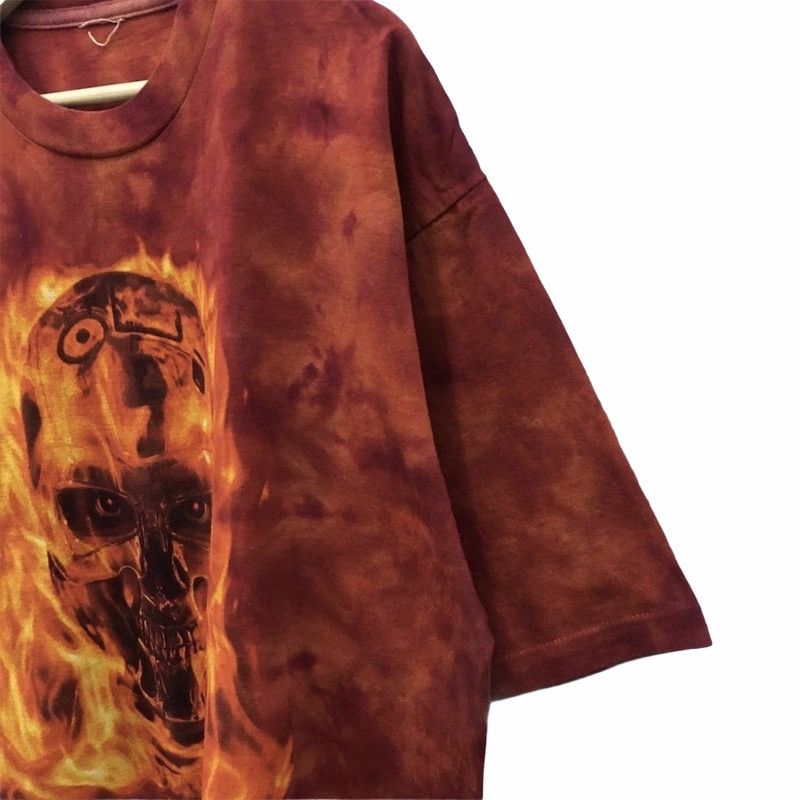 Universal Studios × Vintage Rare Movie Vintage 90’s Terminator 2 T2-3D Tie Dye Tee Size US XL / EU 56 / 4 - 8 Thumbnail