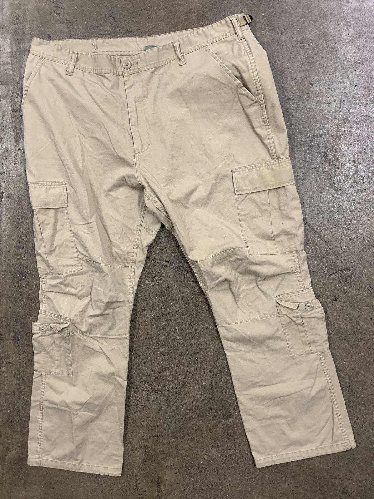 Vintage Vintage Tan Army Cargo Pants Size US 40 / EU 56 - 1 Thumbnail