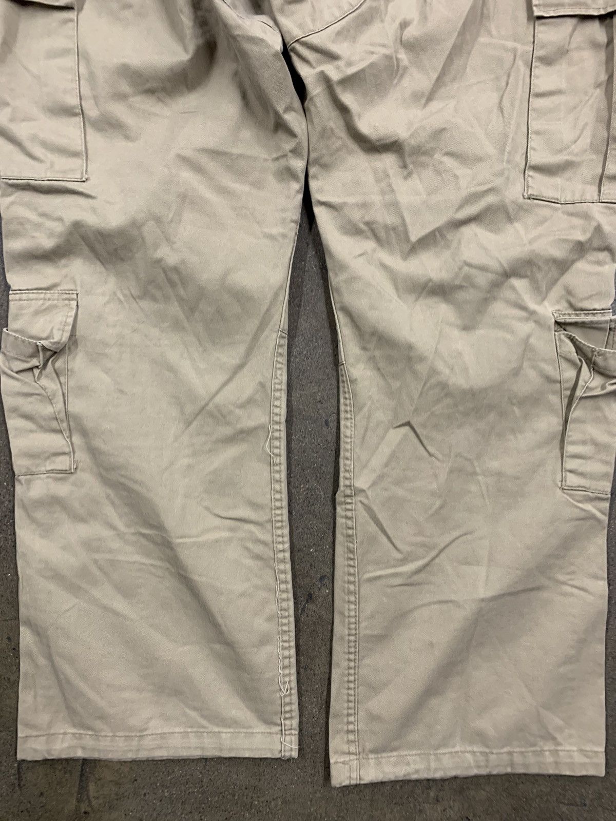 Vintage Vintage Tan Army Cargo Pants Size US 40 / EU 56 - 6 Thumbnail