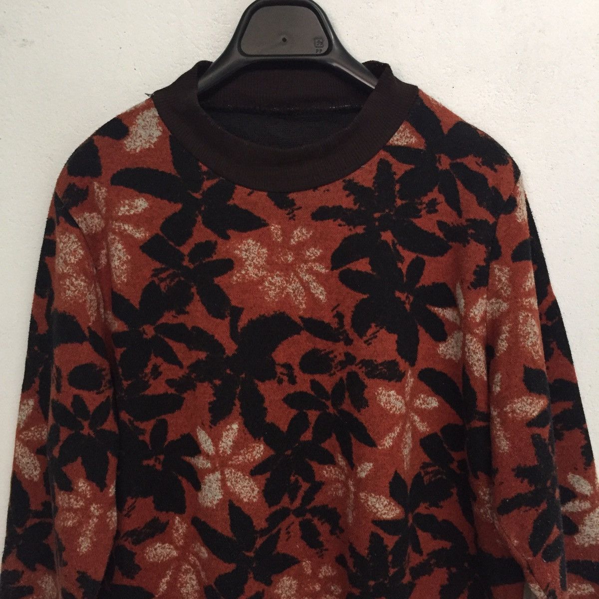 Japanese Brand Flower Leaf Floral Sweater/Sweatshirt Size US M / EU 48-50 / 2 - 2 Thumbnail