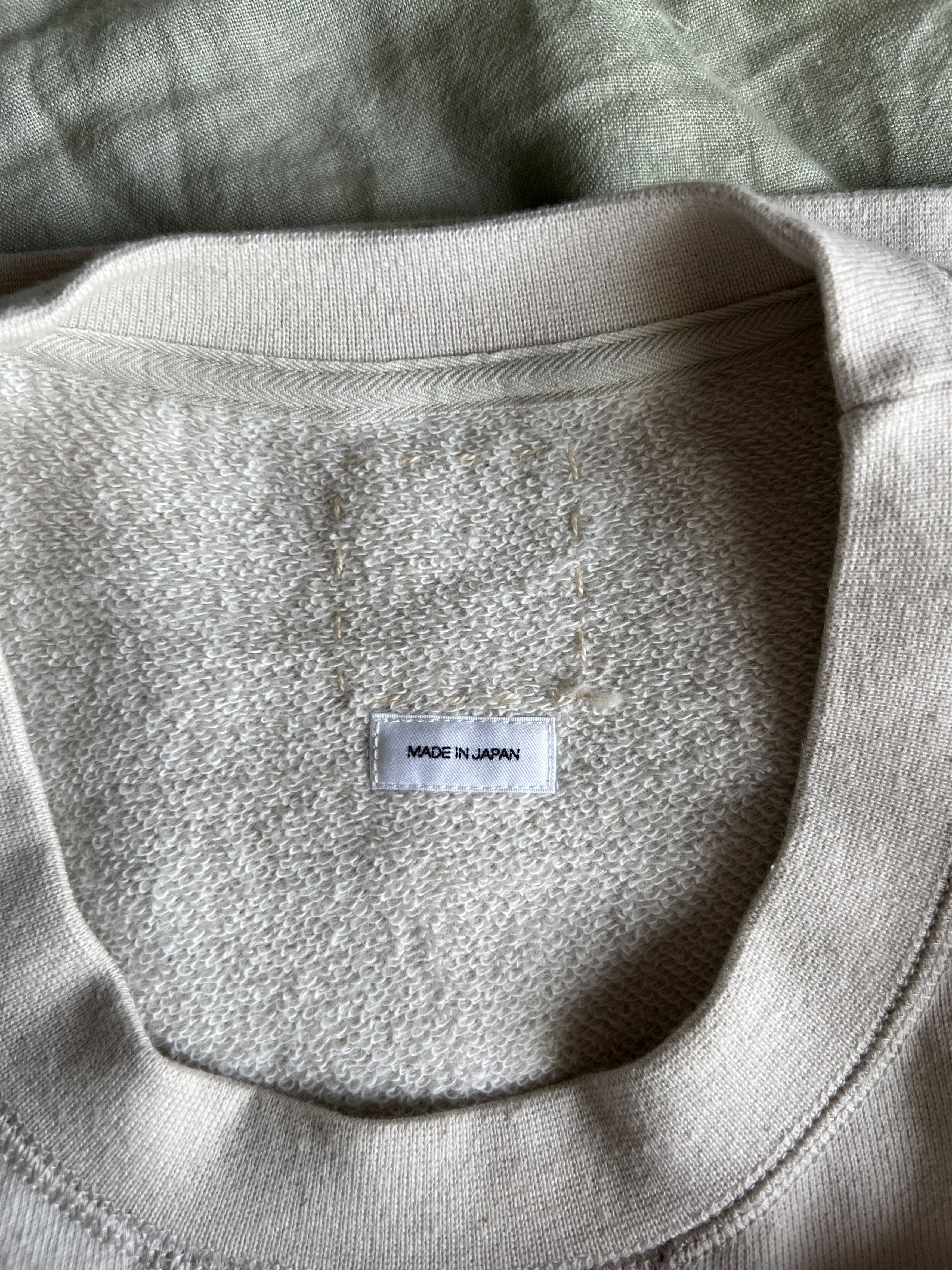 Visvim Visvim Court Sweat Long Sleeve Sweatshirt in Ivory Size US L / EU 52-54 / 3 - 7 Thumbnail