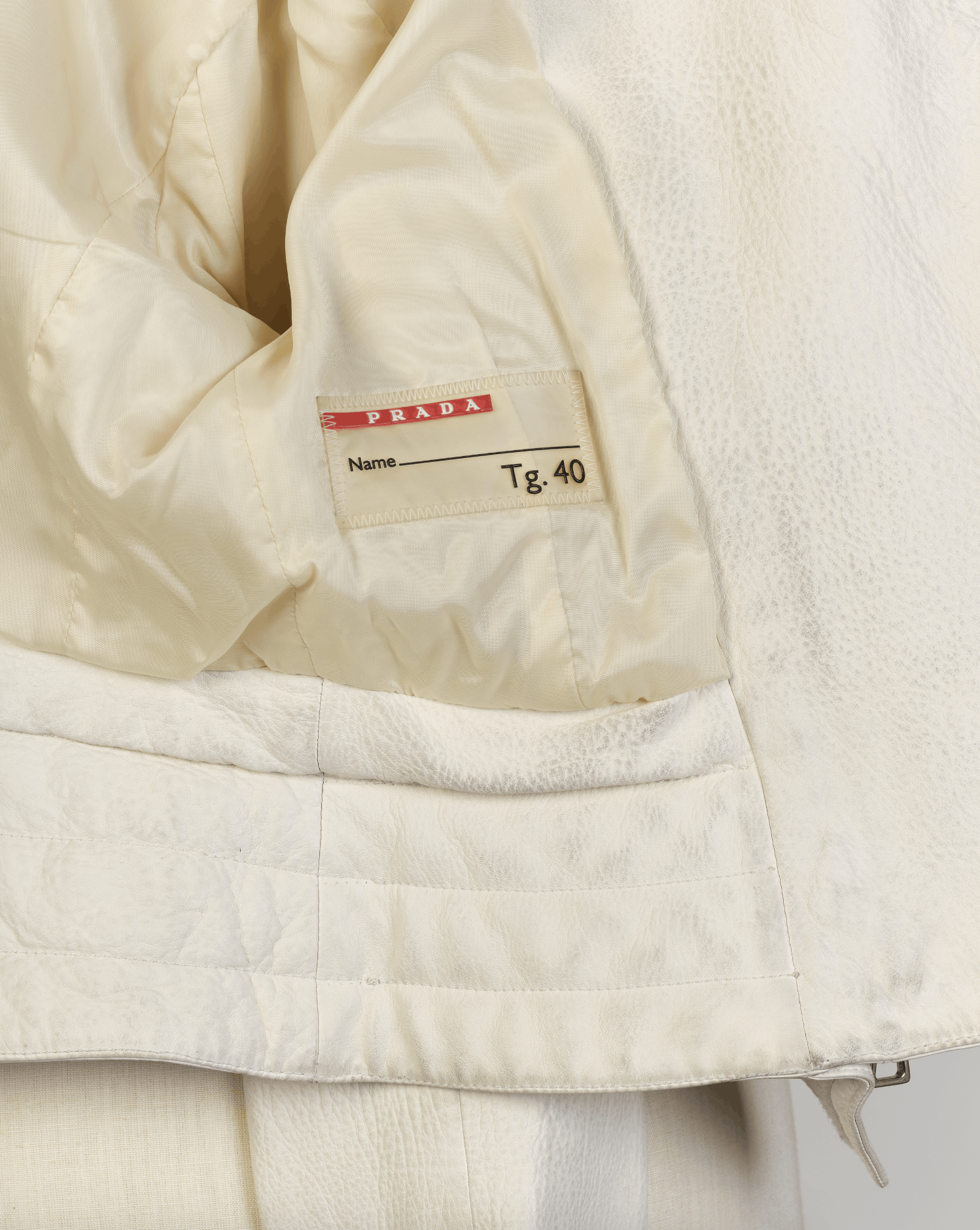 Prada Prada Sport Vintage Moto Jacket with Velcro Size S / US 4 / IT 40 - 13 Thumbnail