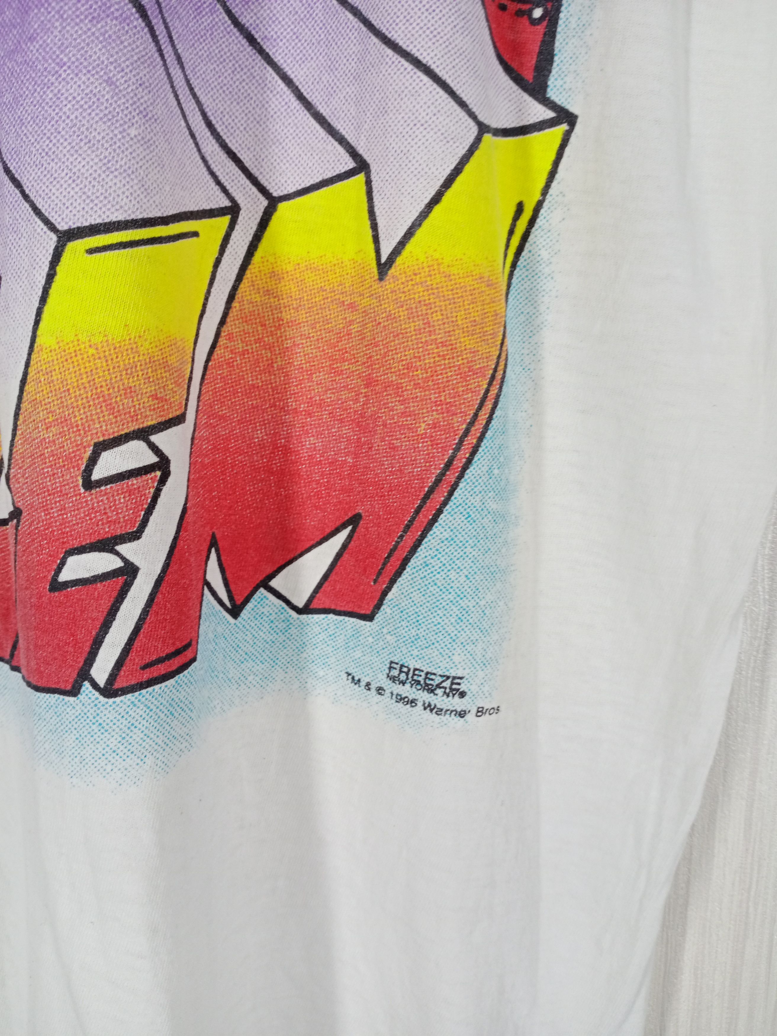 Cartoon Network Rare Vintage 1996 Looney Tunes Sylvester Tweety Tshirt Size US XL / EU 56 / 4 - 3 Thumbnail