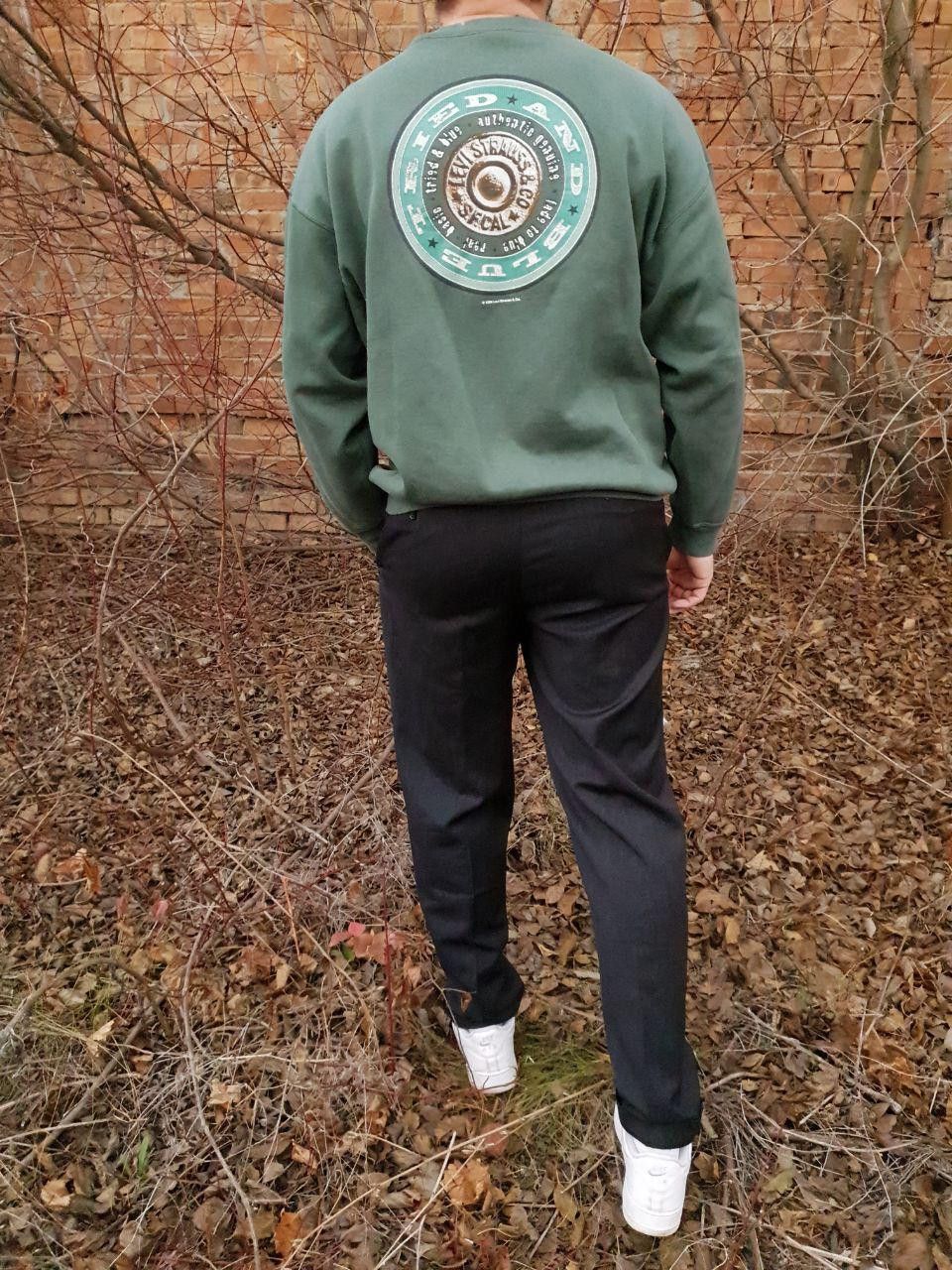 Levi's × Levi's Vintage Clothing 1996s Vintage Thrashed Faded LEVIS Sweatshirt Made in USA Size US XL / EU 56 / 4 - 7 Thumbnail