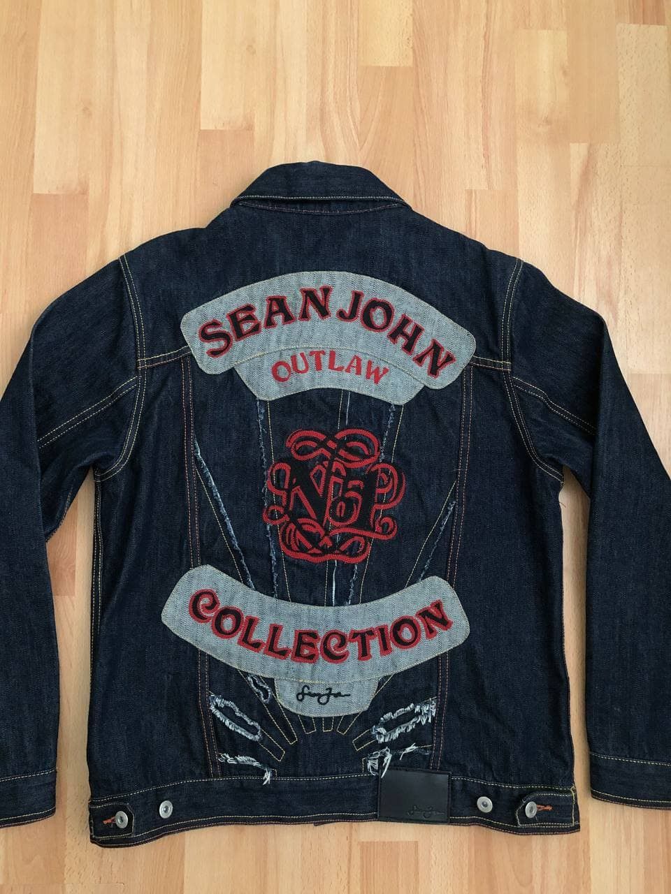 Sean John Sean John Denim Jacket Size US XL / EU 56 / 4 - 2 Thumbnail