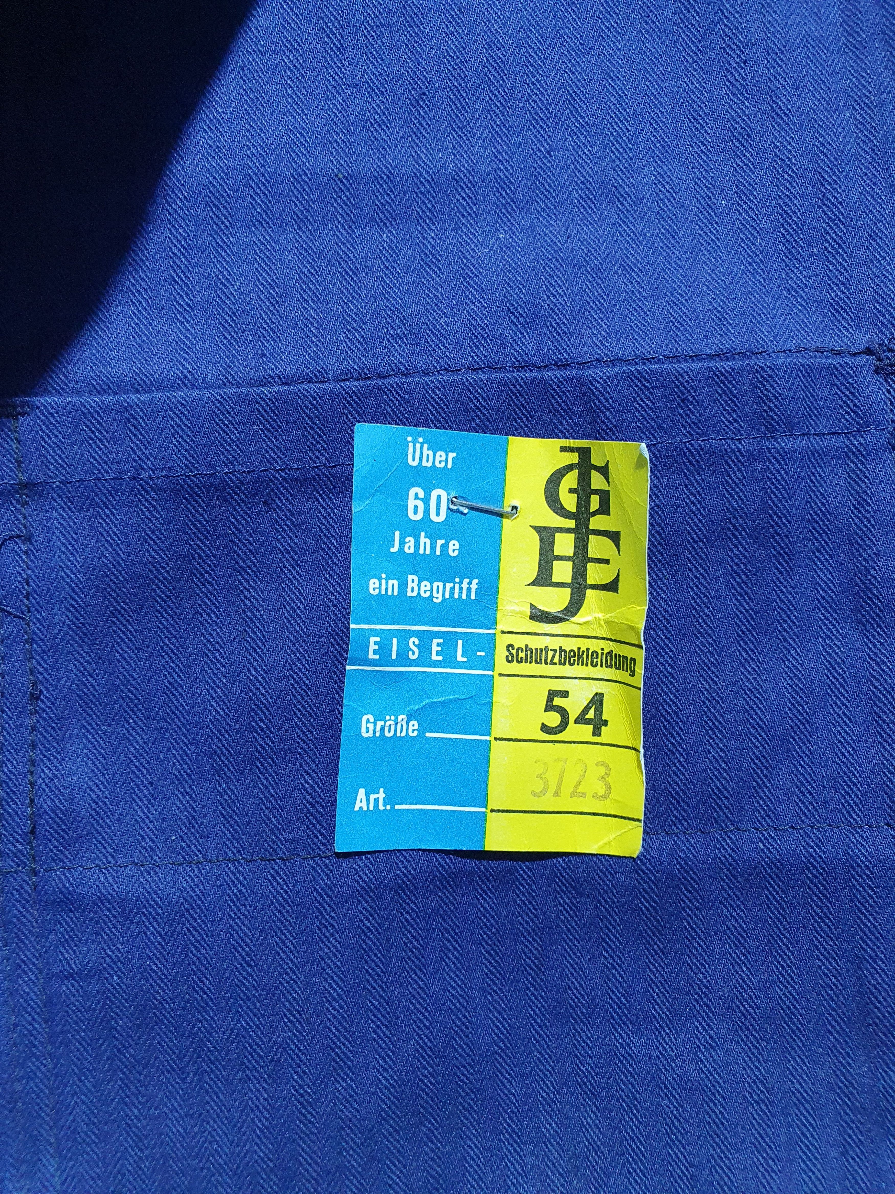 Le Laboureur × Vetra × Vintage 60s Rare New Vintage Sanfor Chore Worker Light Jacket Size US L / EU 52-54 / 3 - 8 Thumbnail