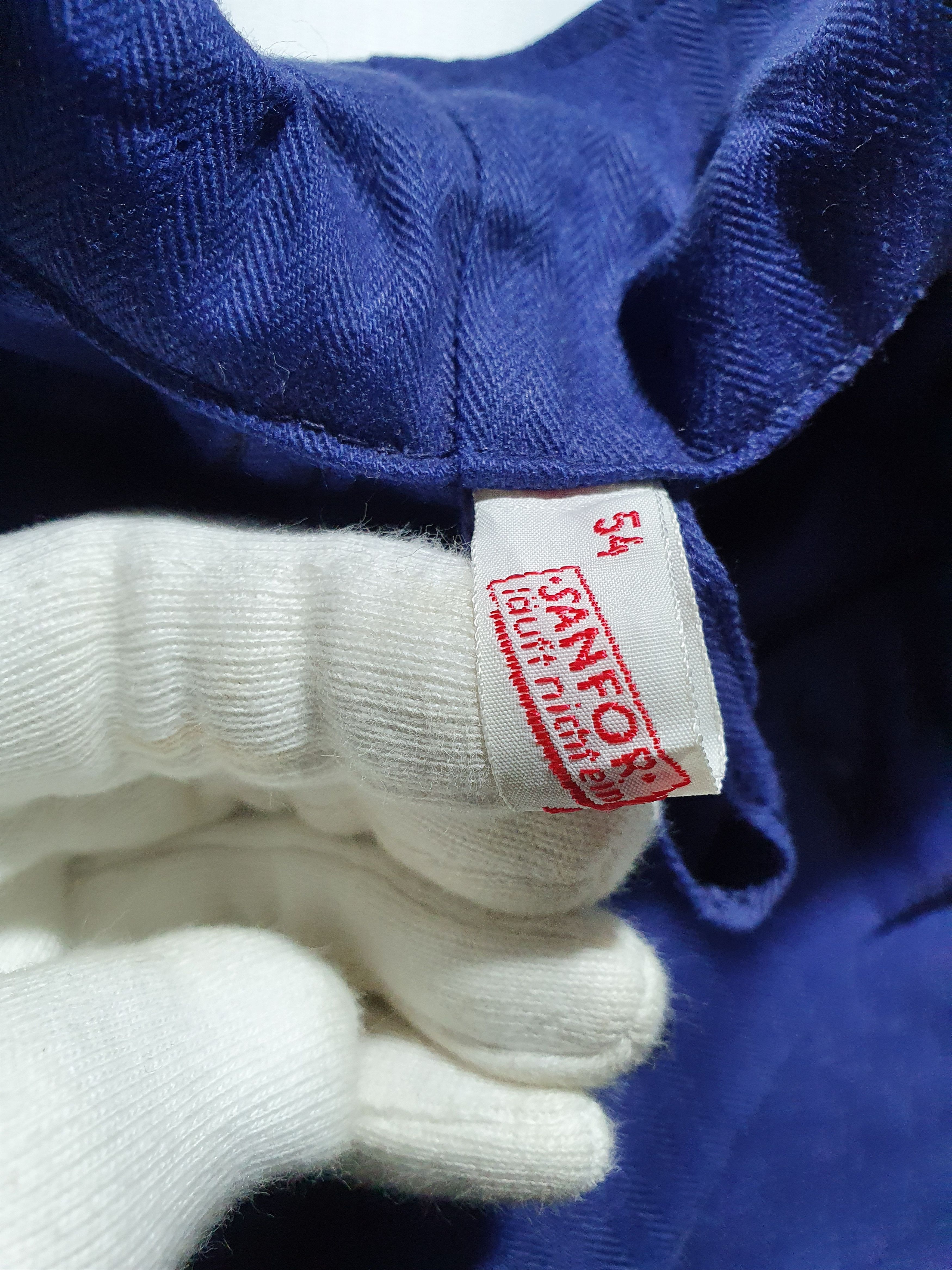Le Laboureur × Vetra × Vintage 60s Rare New Vintage Sanfor Chore Worker Light Jacket Size US L / EU 52-54 / 3 - 6 Thumbnail