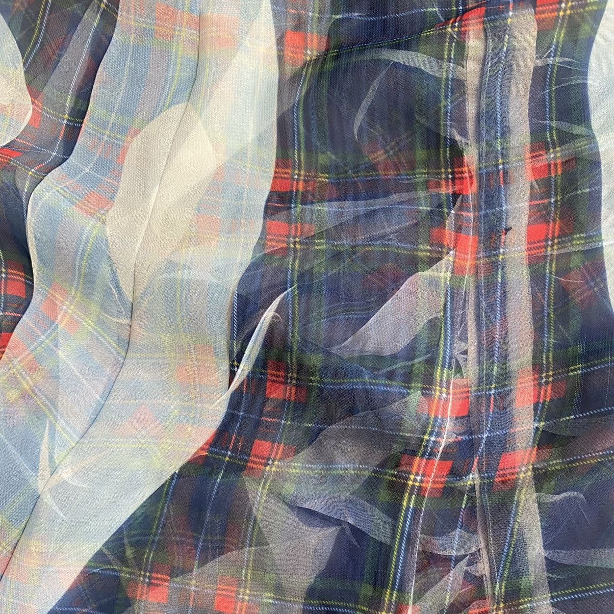 Yohji Yamamoto Y’s Tartan Print Top Size L / US 10 / IT 46 - 8 Thumbnail