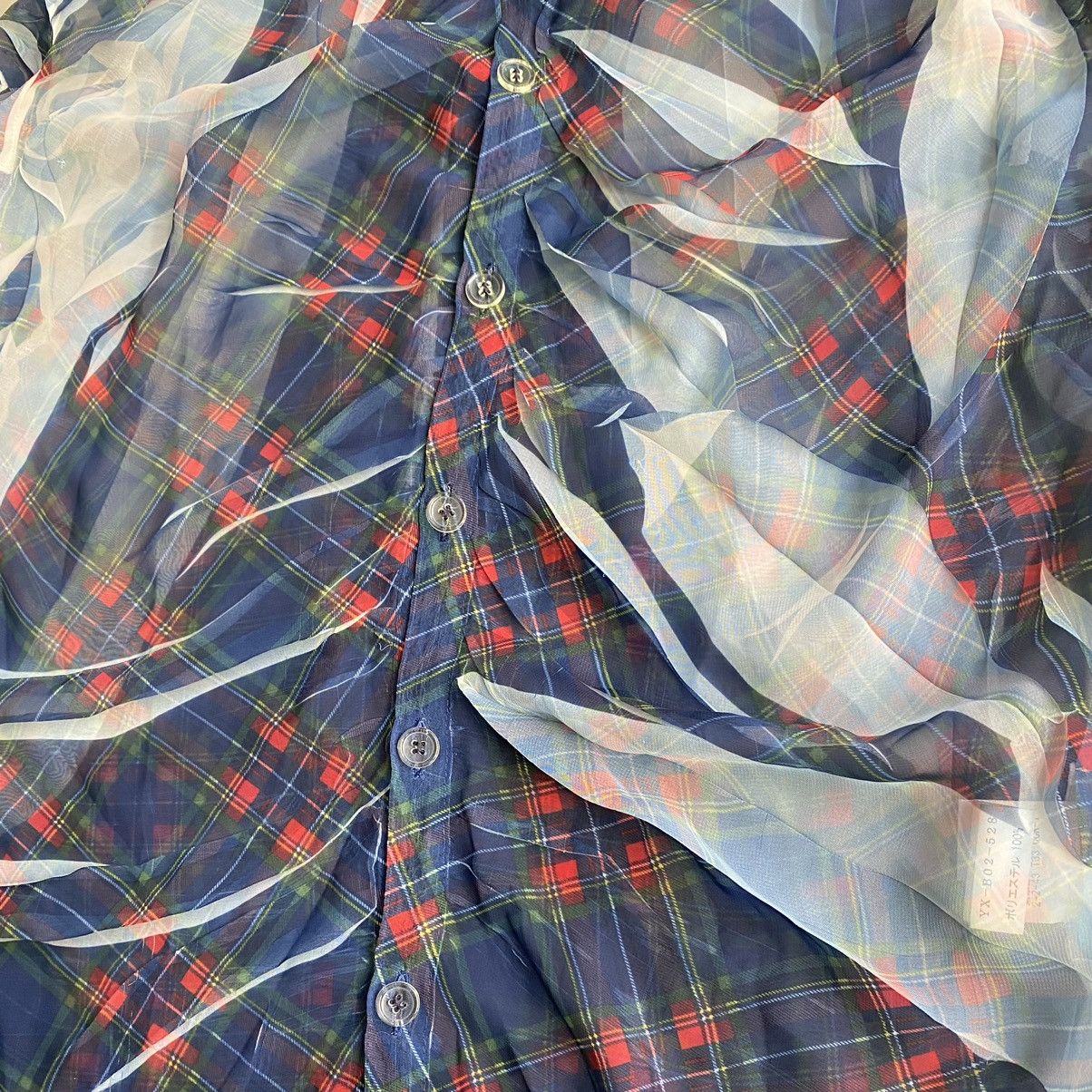 Yohji Yamamoto Y’s Tartan Print Top Size L / US 10 / IT 46 - 3 Thumbnail