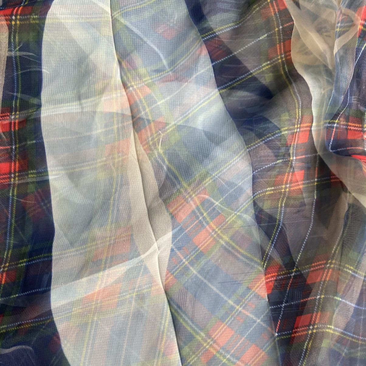 Yohji Yamamoto Y’s Tartan Print Top Size L / US 10 / IT 46 - 9 Thumbnail