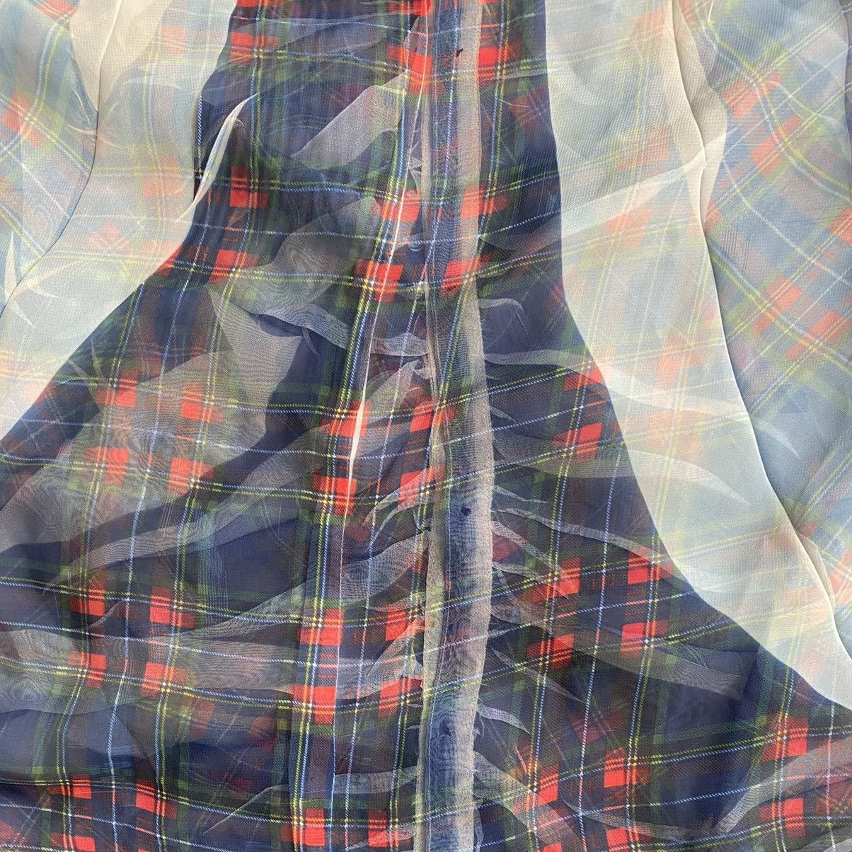 Yohji Yamamoto Y’s Tartan Print Top Size L / US 10 / IT 46 - 10 Thumbnail