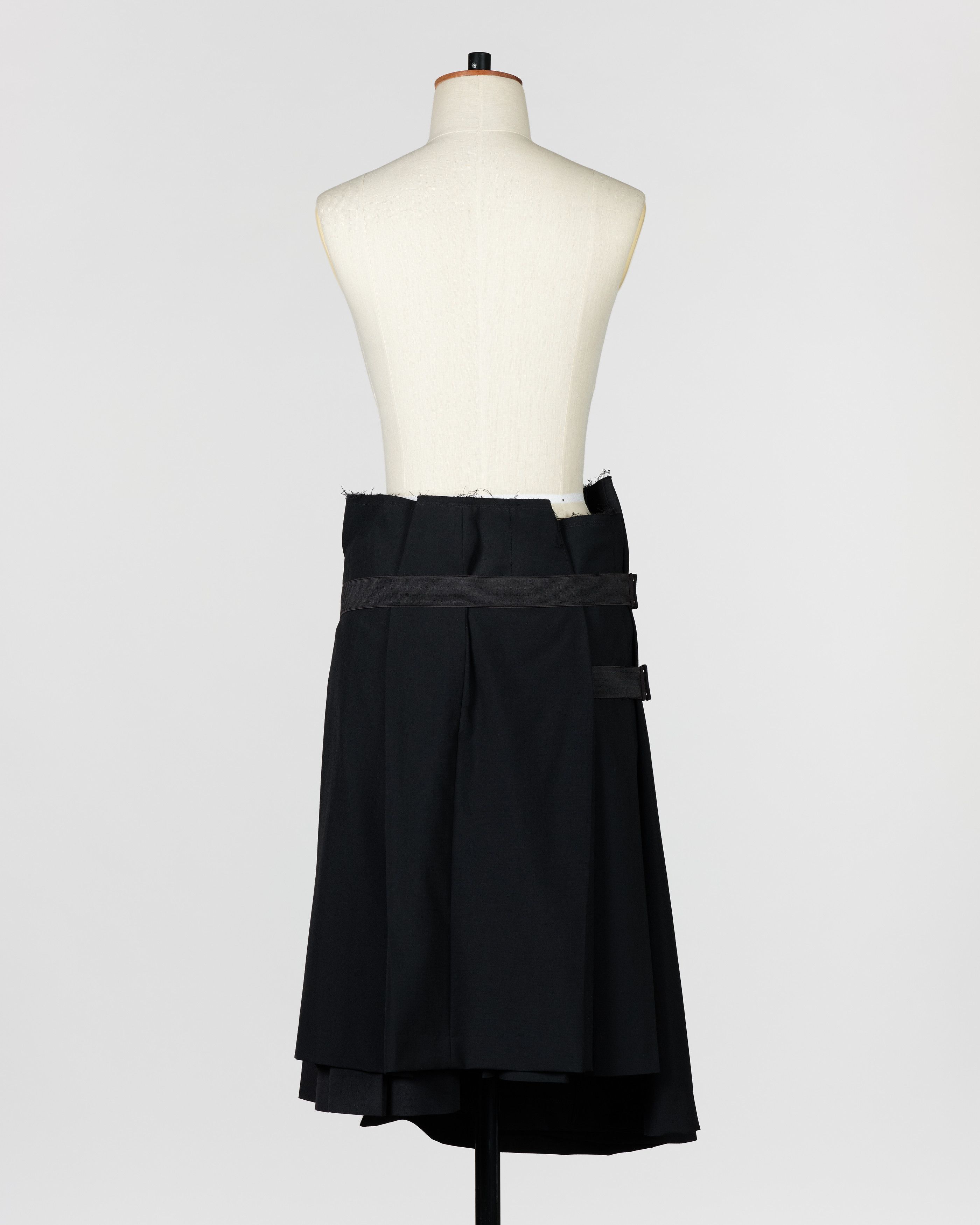 Comme des Garcons Rare Vintage 2012 Asymmetric Pleated Skirt Size 27" / US 4 / IT 40 - 3 Thumbnail