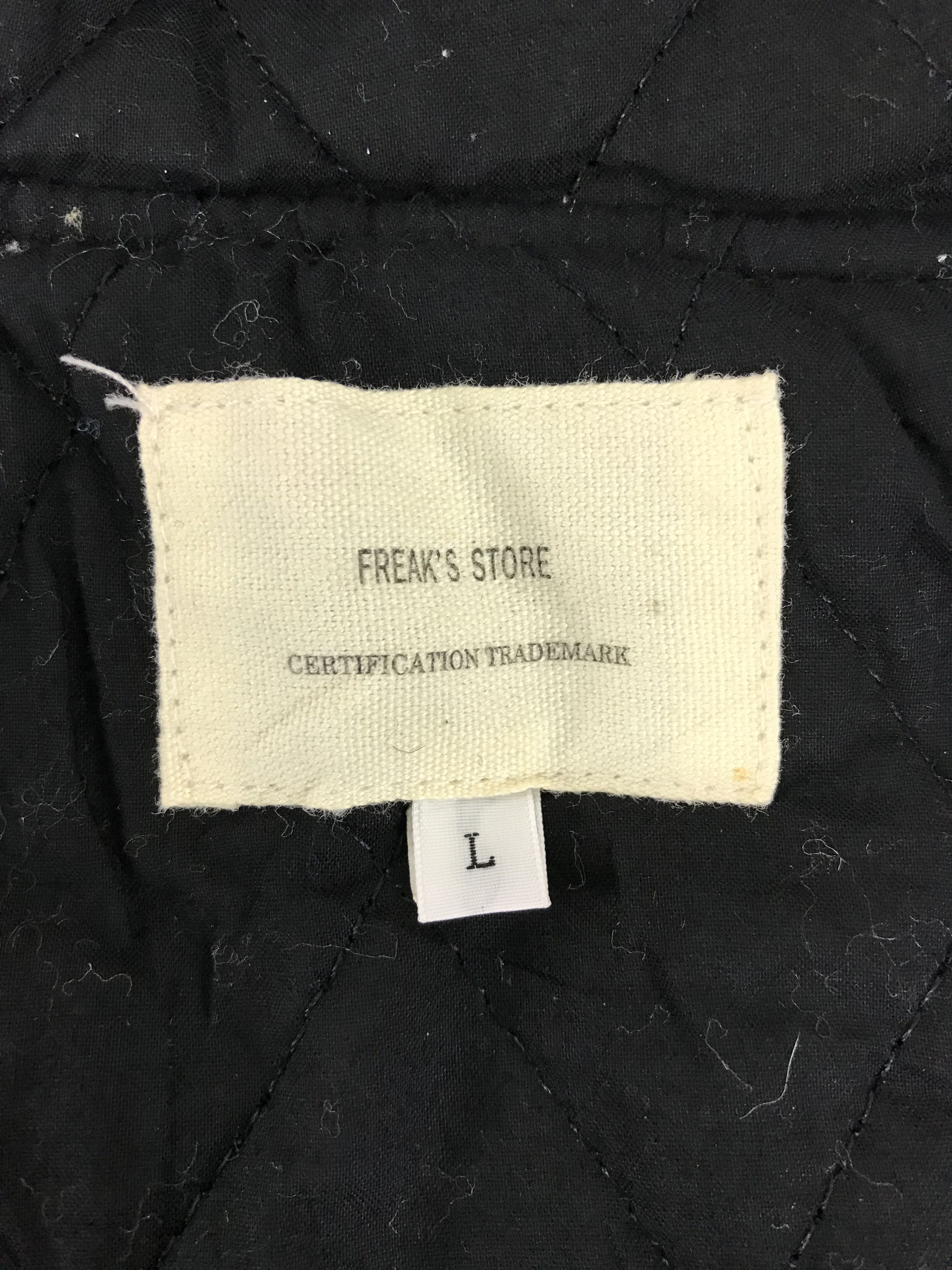 Japanese Brand Vintage Freak's Store Hoodies Jacket Quilted Inner Size US M / EU 48-50 / 2 - 3 Thumbnail
