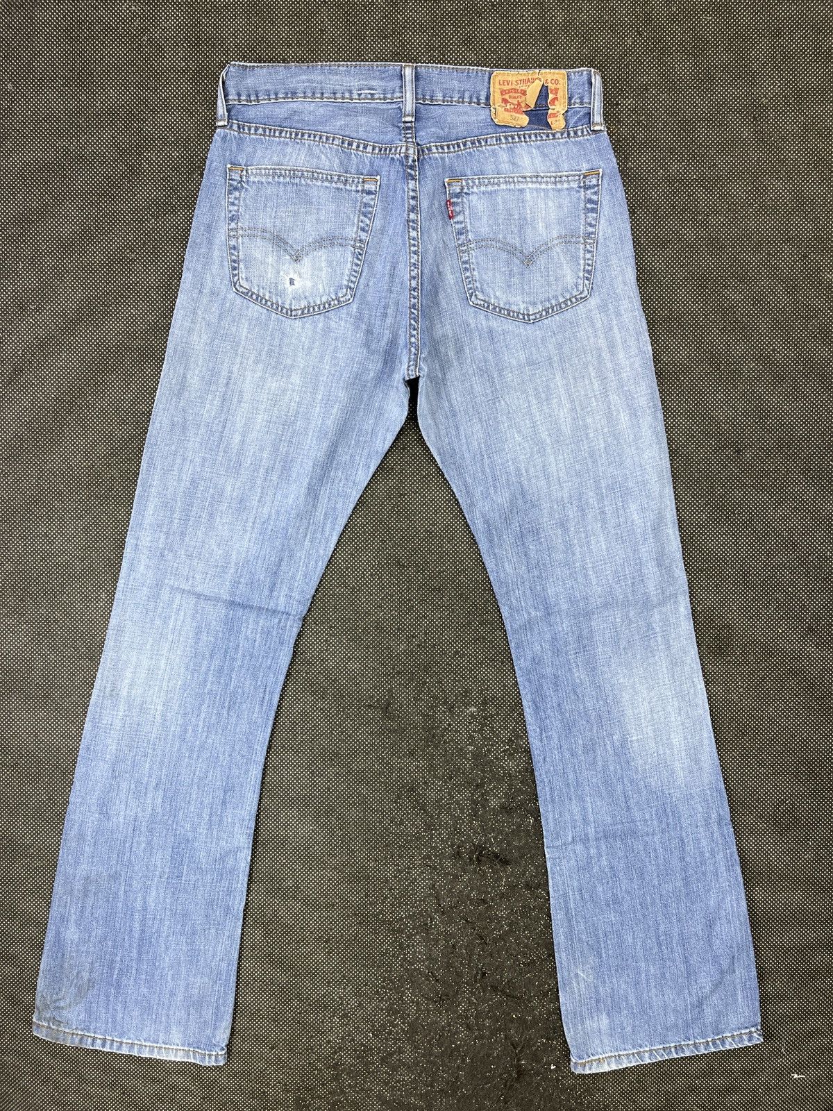 Levi's × Vintage Faded Blue Vintage Levis 527 Flare Jeans - J711 Size US 32 / EU 48 - 2 Thumbnail