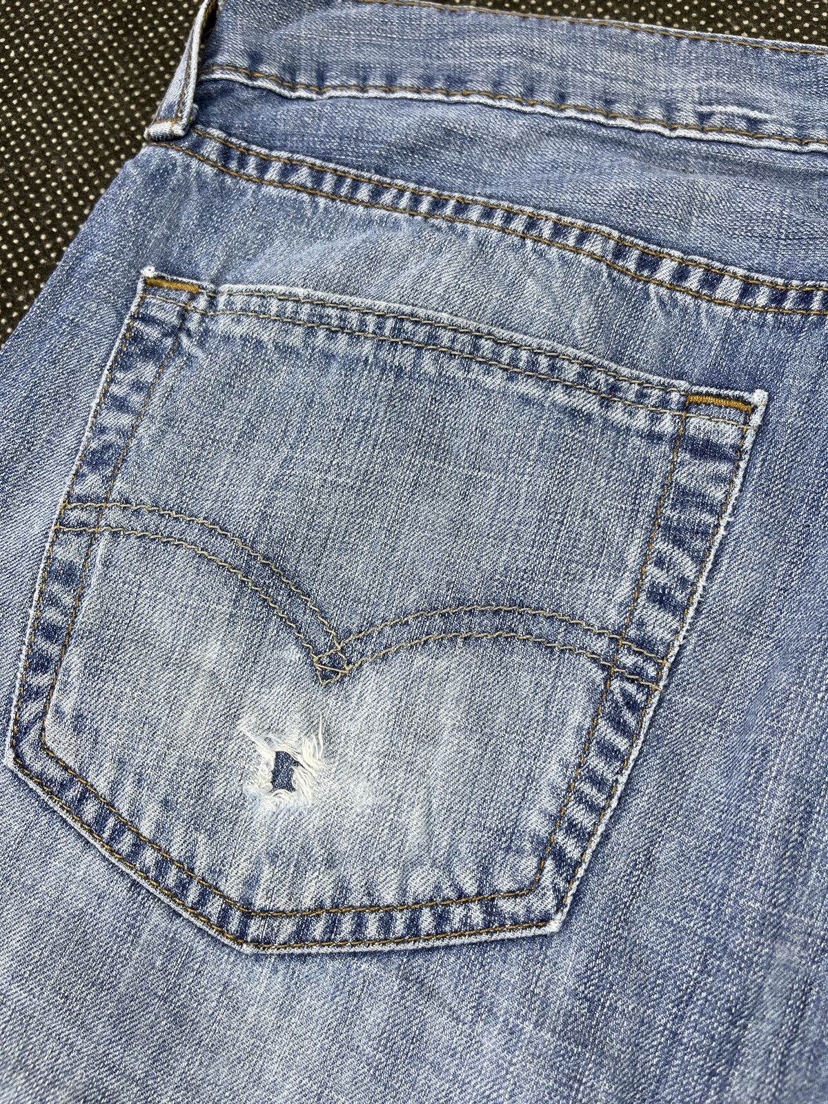 Levi's × Vintage Faded Blue Vintage Levis 527 Flare Jeans - J711 Size US 32 / EU 48 - 12 Thumbnail