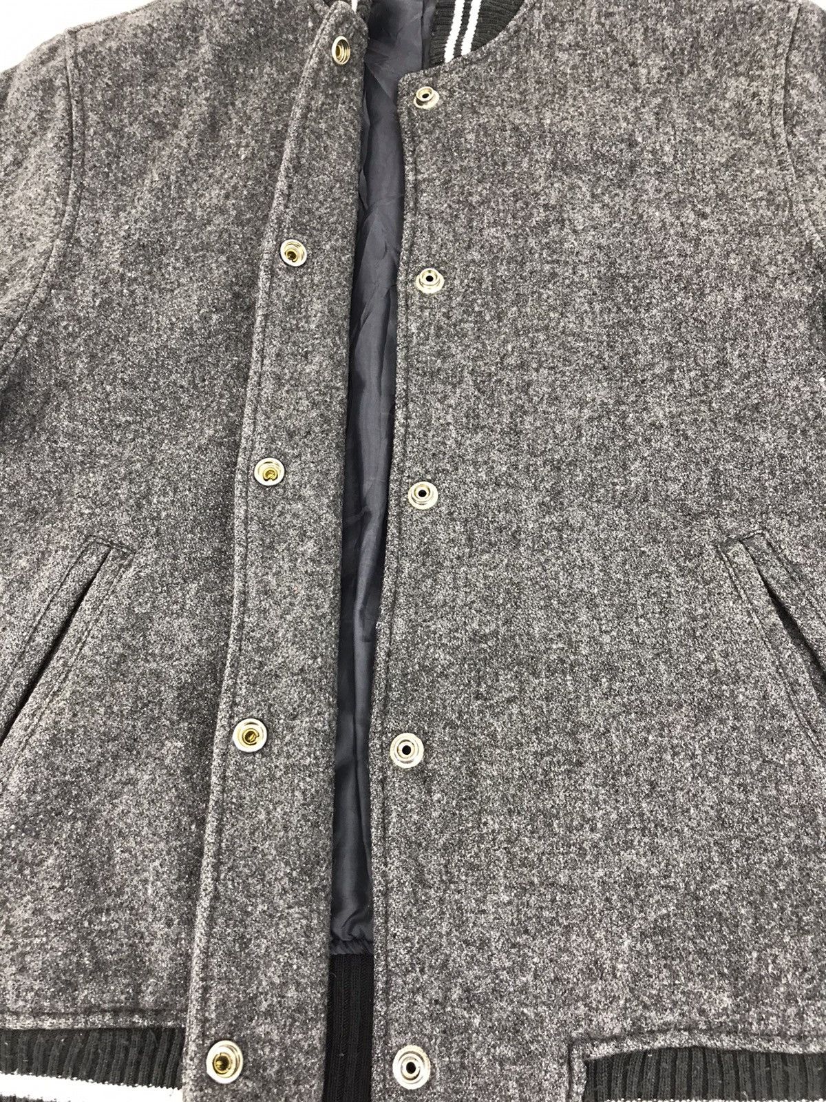 Japanese Brand Vintage Beau Macau Simple Varsity Jacket Wool Quilted Inner Size US S / EU 44-46 / 1 - 4 Thumbnail