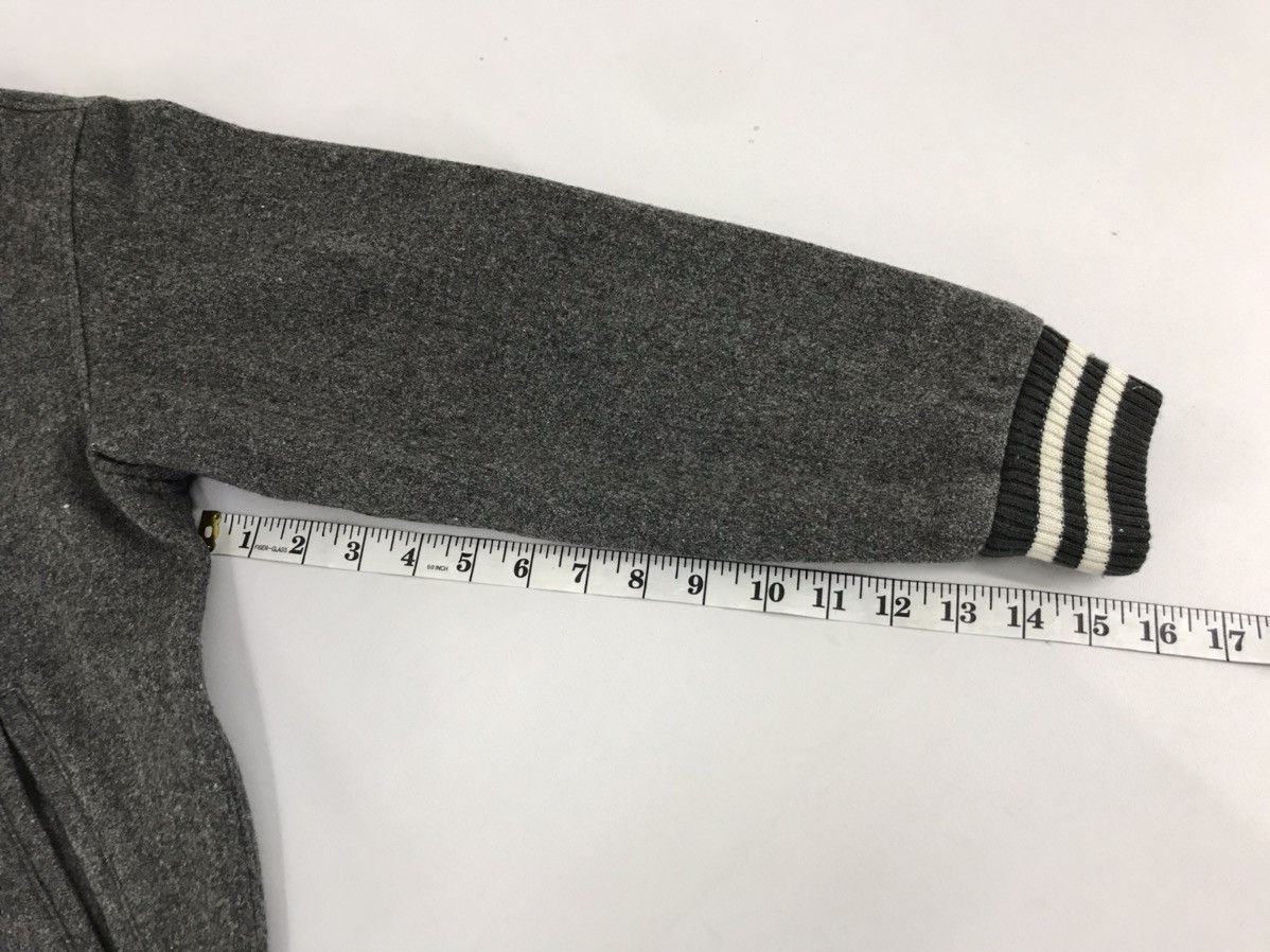Japanese Brand Vintage Beau Macau Simple Varsity Jacket Wool Quilted Inner Size US S / EU 44-46 / 1 - 11 Thumbnail