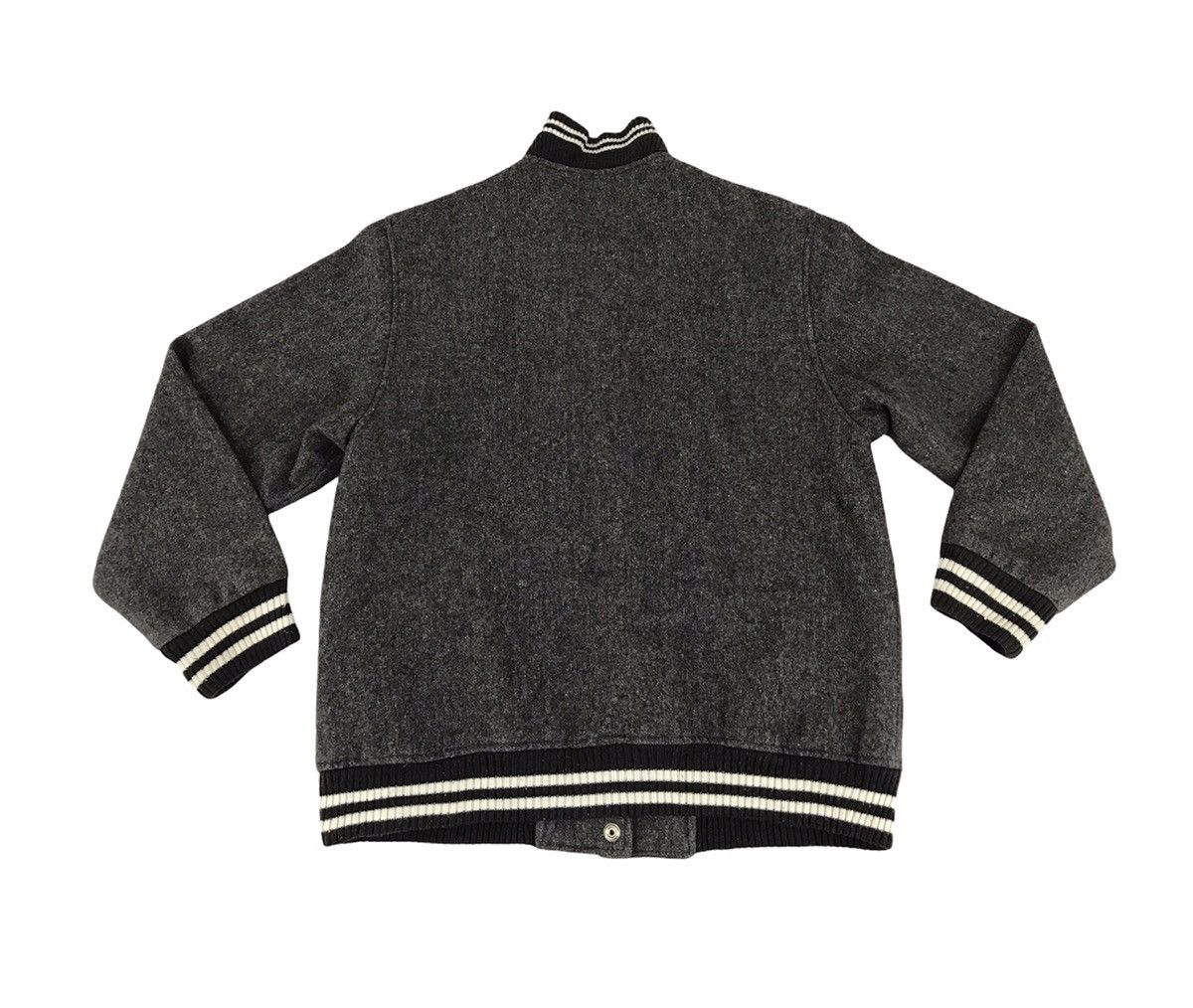 Japanese Brand Vintage Beau Macau Simple Varsity Jacket Wool Quilted Inner Size US S / EU 44-46 / 1 - 2 Thumbnail