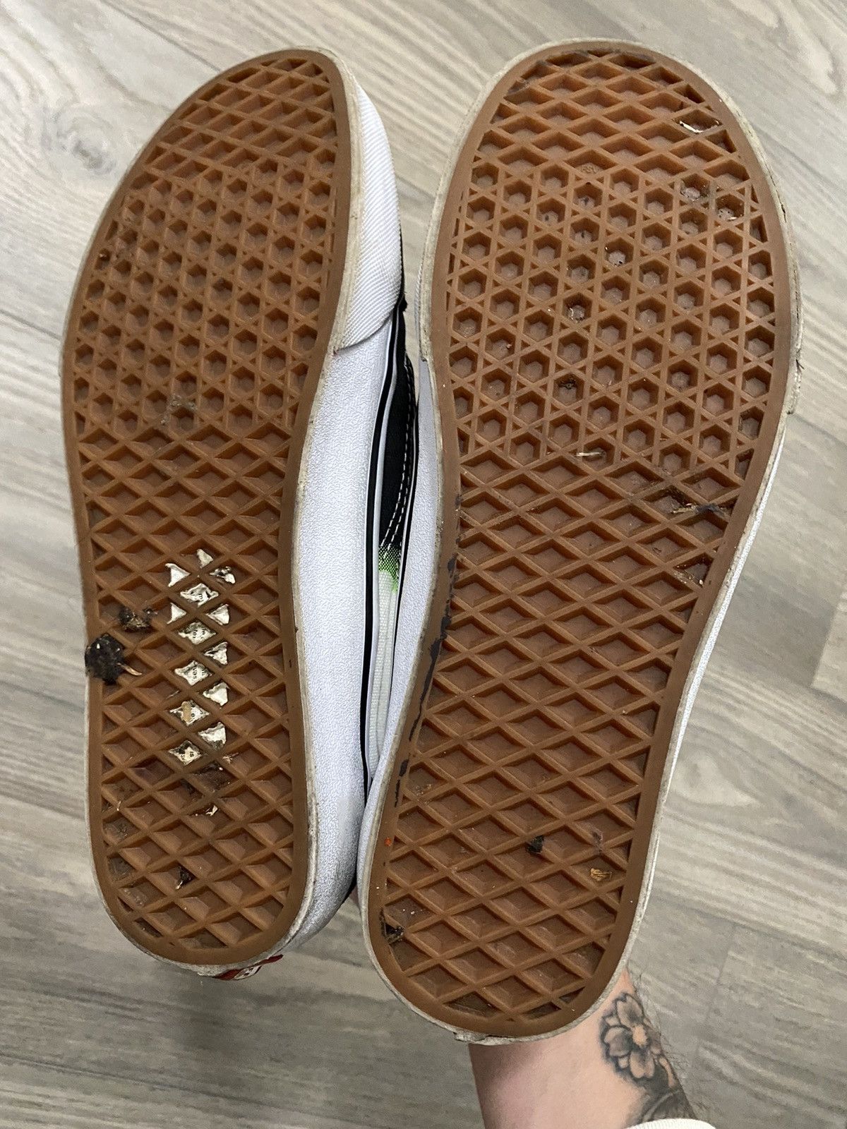 Vans Vans Old School ‘Flame Black White’ Size US 8.5 / EU 41-42 - 7 Thumbnail
