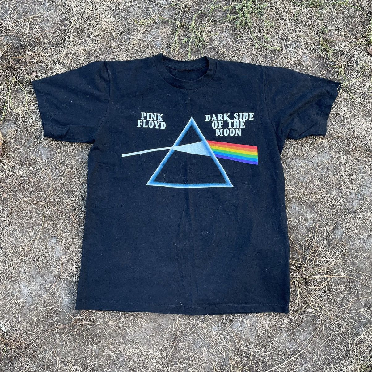 Vintage Vintage 90s Pink Floyd Dark Side Graphic Tee Grunge Baggy L Size US L / EU 52-54 / 3 - 1 Thumbnail