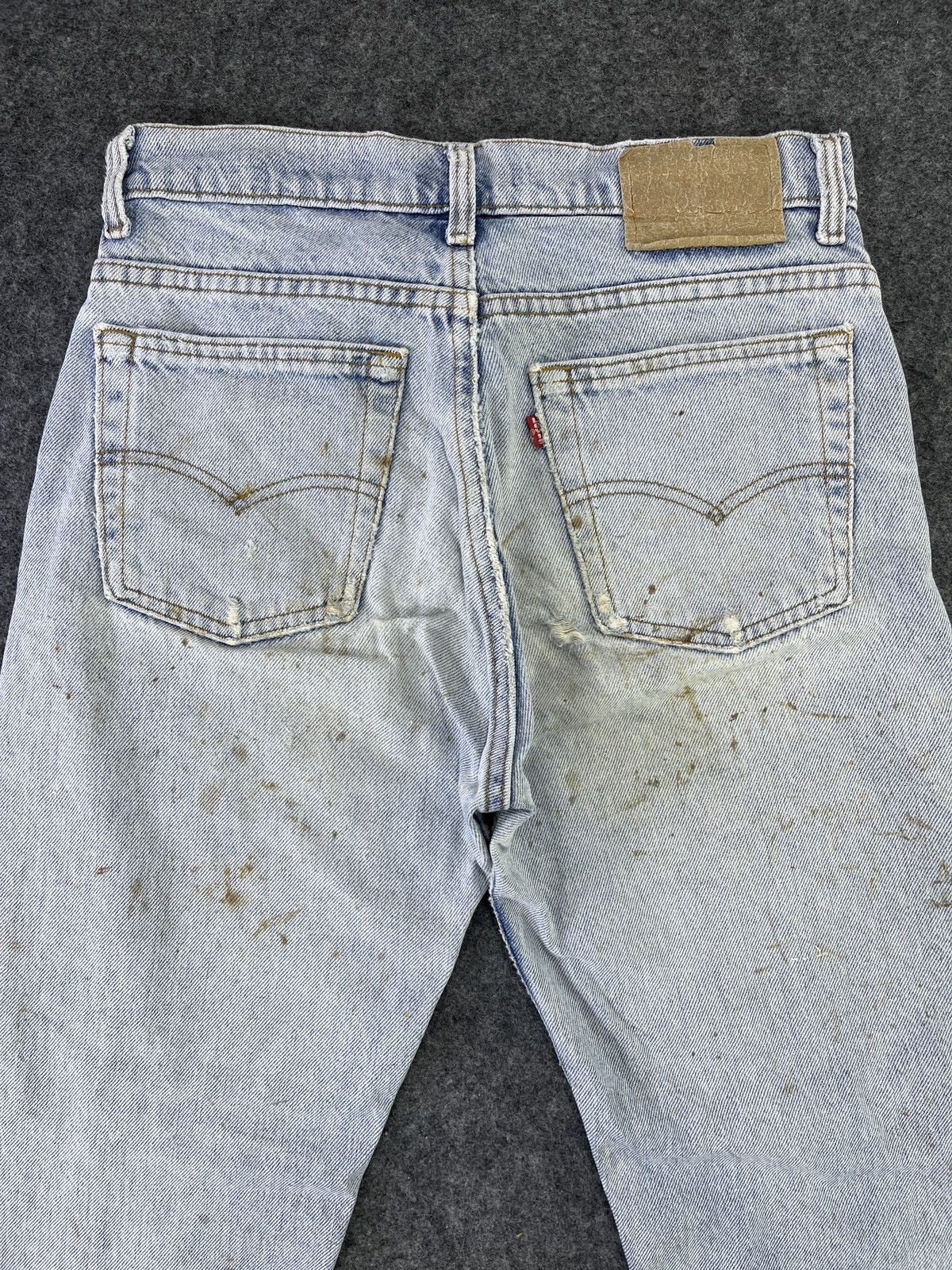 Levi's 90’s Vintage Levis 505 Patchwork Jeans - J801 Size US 30 / EU 46 - 4 Thumbnail