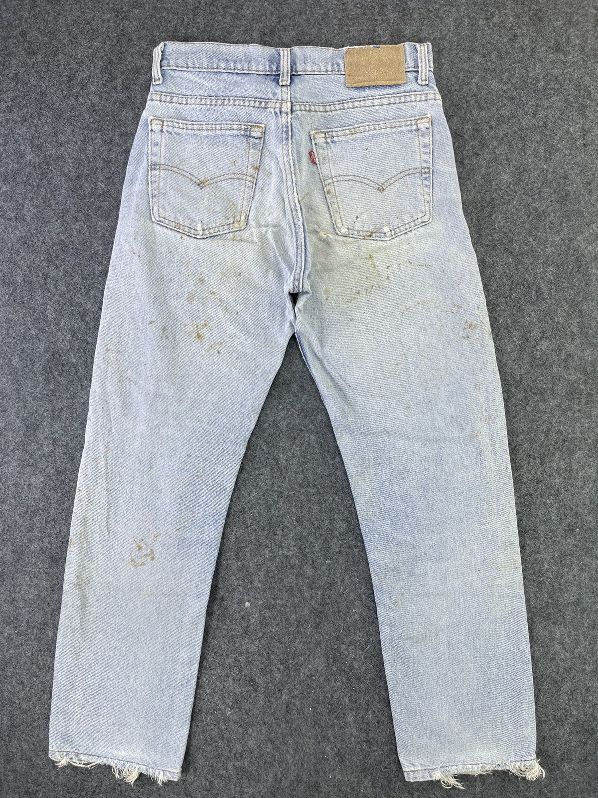 Levi's 90’s Vintage Levis 505 Patchwork Jeans - J801 Size US 30 / EU 46 - 2 Thumbnail