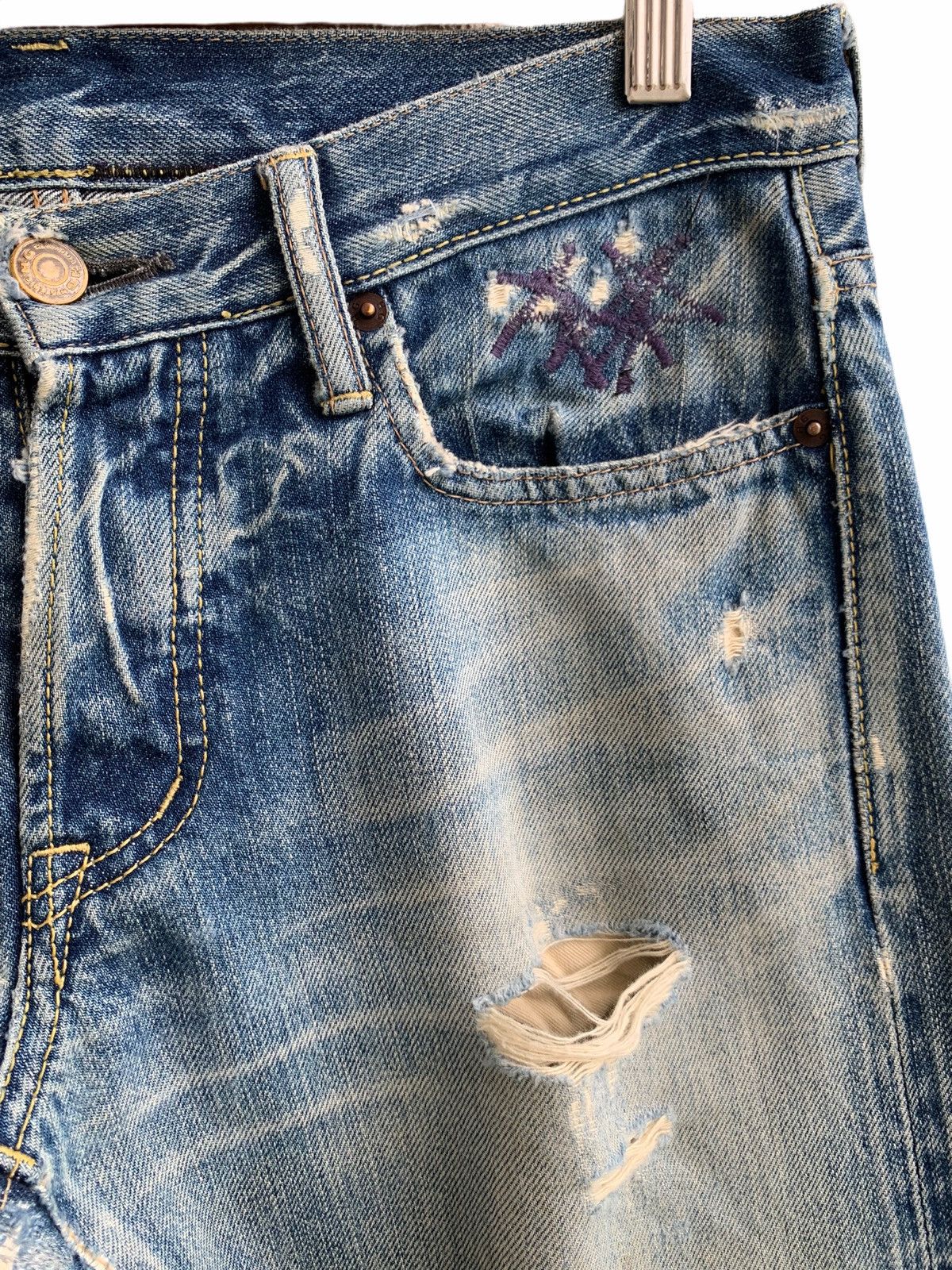 Andy Warhol × Hysteric Glamour Vintage Hysteric Glamour X Andy Warhol Distressed Trash Size US 30 / EU 46 - 5 Thumbnail