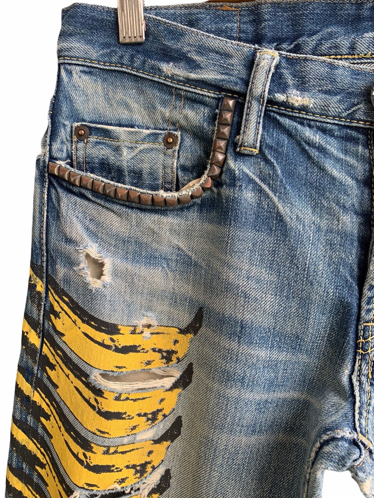 Andy Warhol × Hysteric Glamour Vintage Hysteric Glamour X Andy Warhol Distressed Trash Size US 30 / EU 46 - 6 Thumbnail