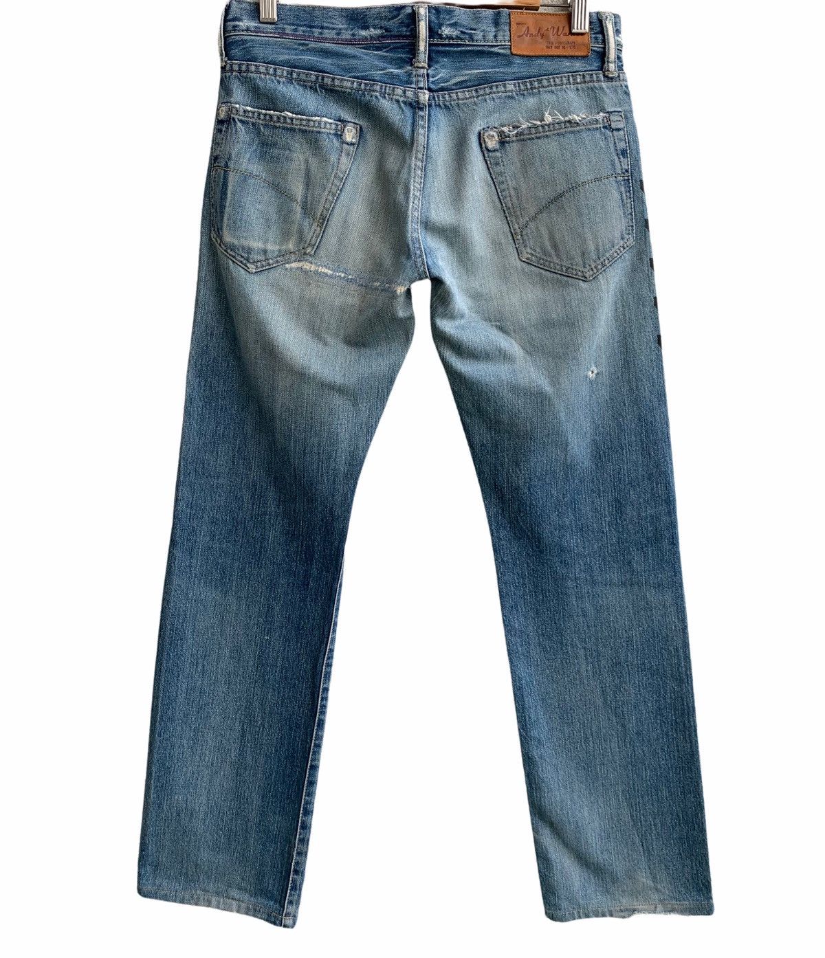 Andy Warhol × Hysteric Glamour Vintage Hysteric Glamour X Andy Warhol Distressed Trash Size US 30 / EU 46 - 2 Thumbnail