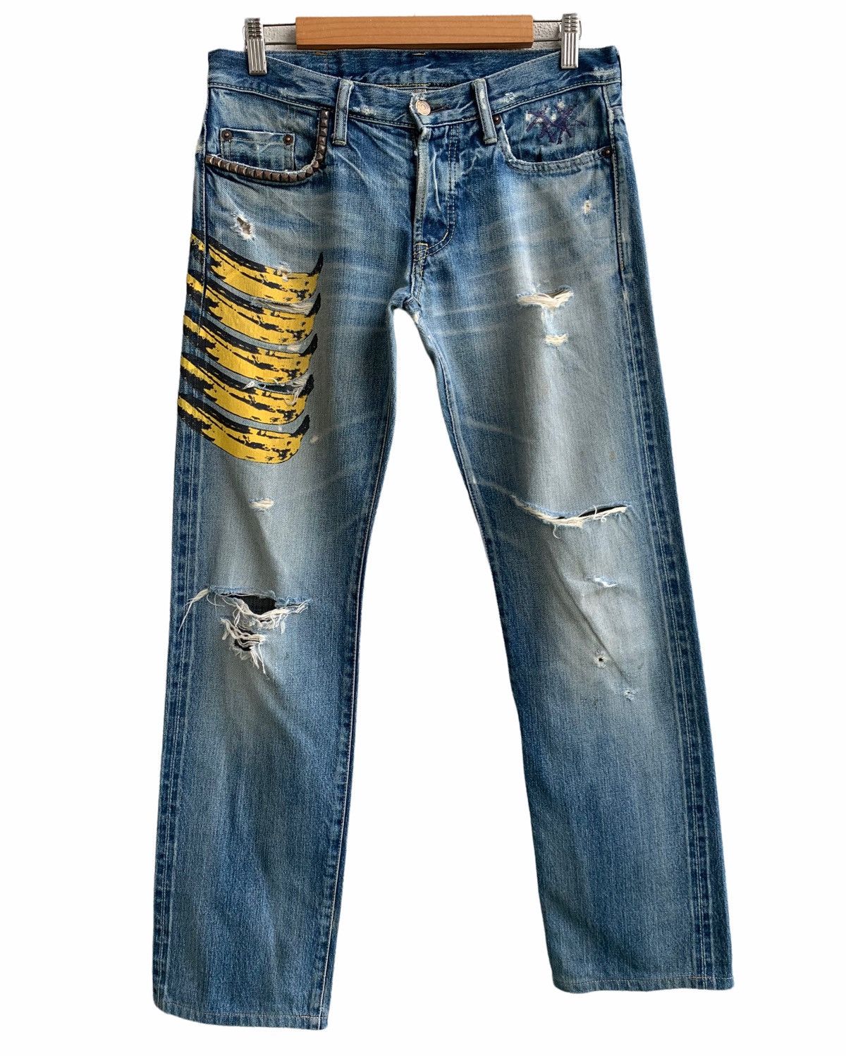 Andy Warhol × Hysteric Glamour Vintage Hysteric Glamour X Andy Warhol Distressed Trash Size US 30 / EU 46 - 1 Thumbnail