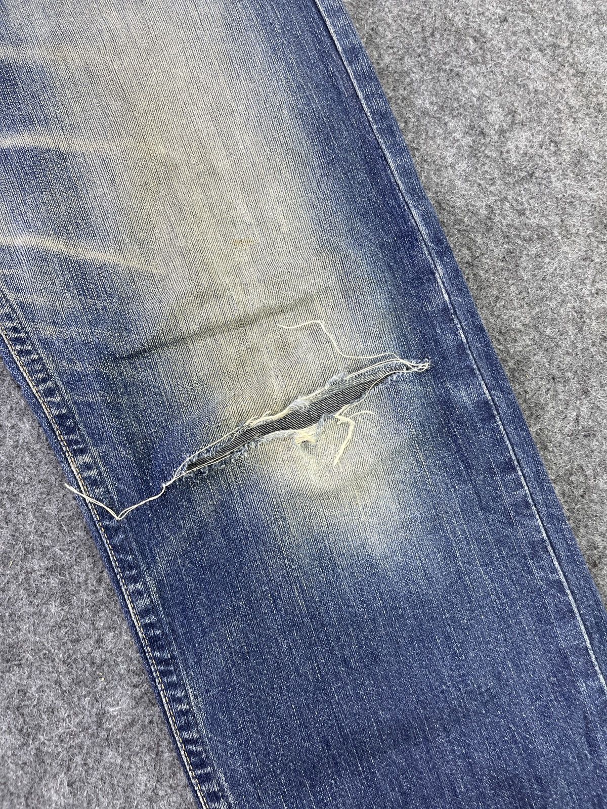 Edwin Edwin EV Faded Distressed Jeans - J867 Size US 34 / EU 50 - 11 Thumbnail