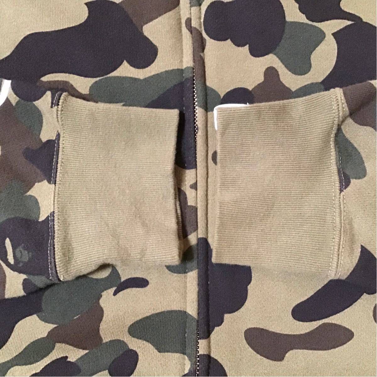 Bape BAPE DETACHABLE Shark full zip hoodie 1st camo green Size US L / EU 52-54 / 3 - 7 Thumbnail