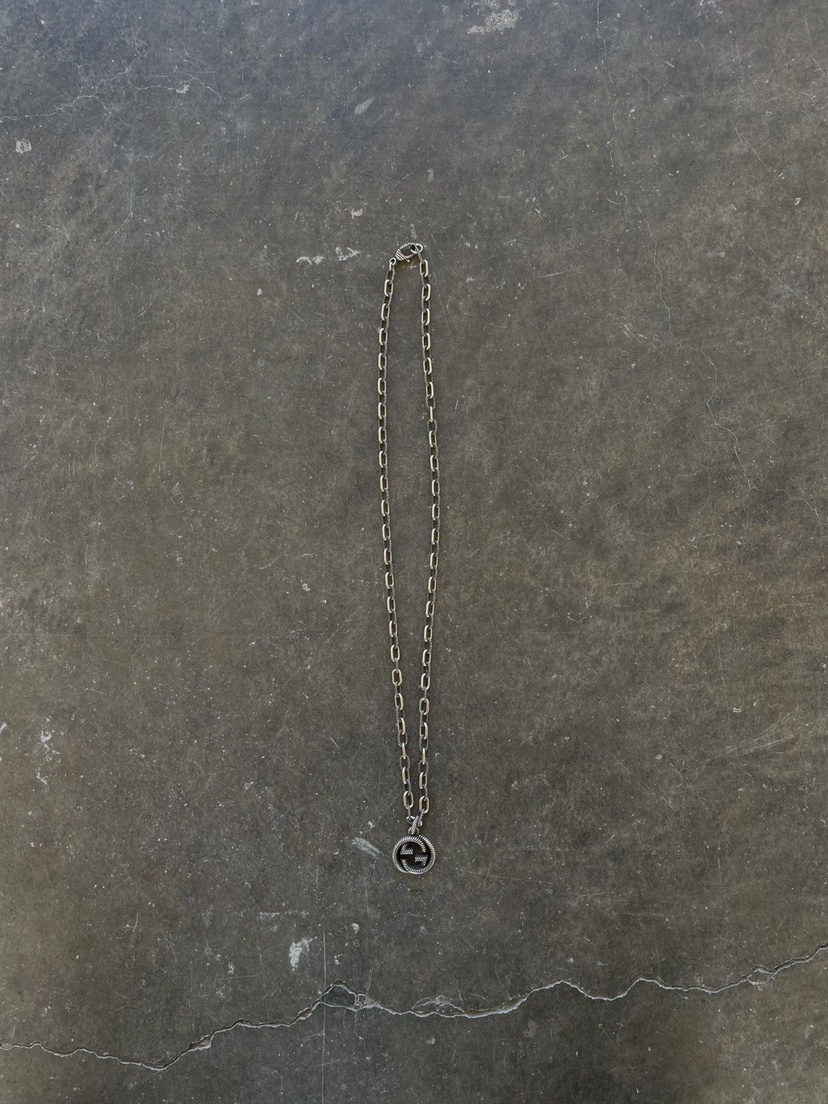 Gucci LARGE Gucci .925 Silver Link Chain/Necklace Size ONE SIZE - 1 Thumbnail