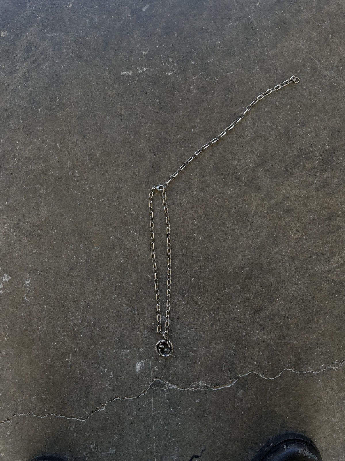Gucci LARGE Gucci .925 Silver Link Chain/Necklace Size ONE SIZE - 3 Thumbnail