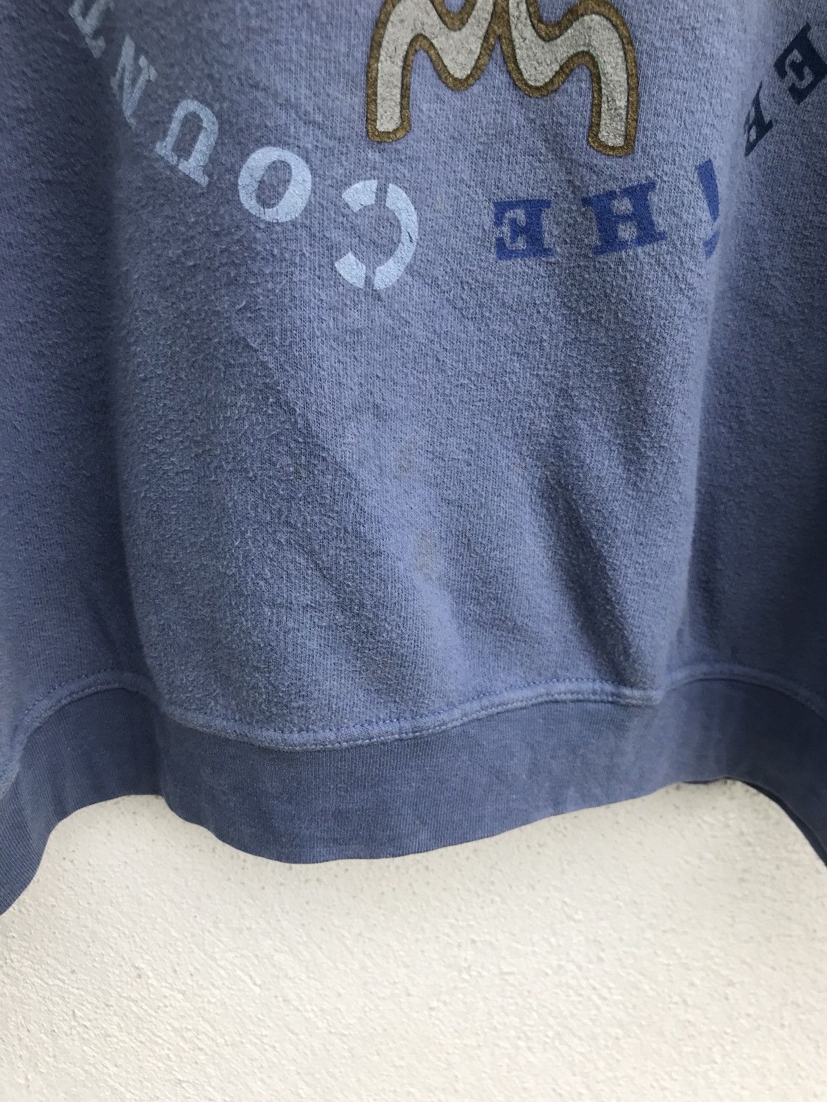 MCM Made In Italy MCM Big Logo Crewneck Sweatshirt Size US XL / EU 56 / 4 - 6 Thumbnail