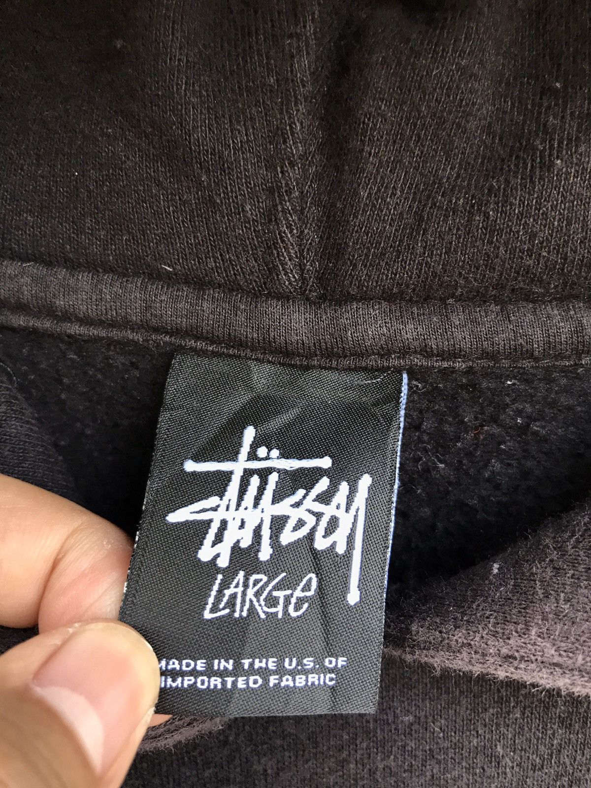 Stussy Stussy Big Spell Out Hoodie Sweatshirt Streetwear Style Size US L / EU 52-54 / 3 - 6 Thumbnail