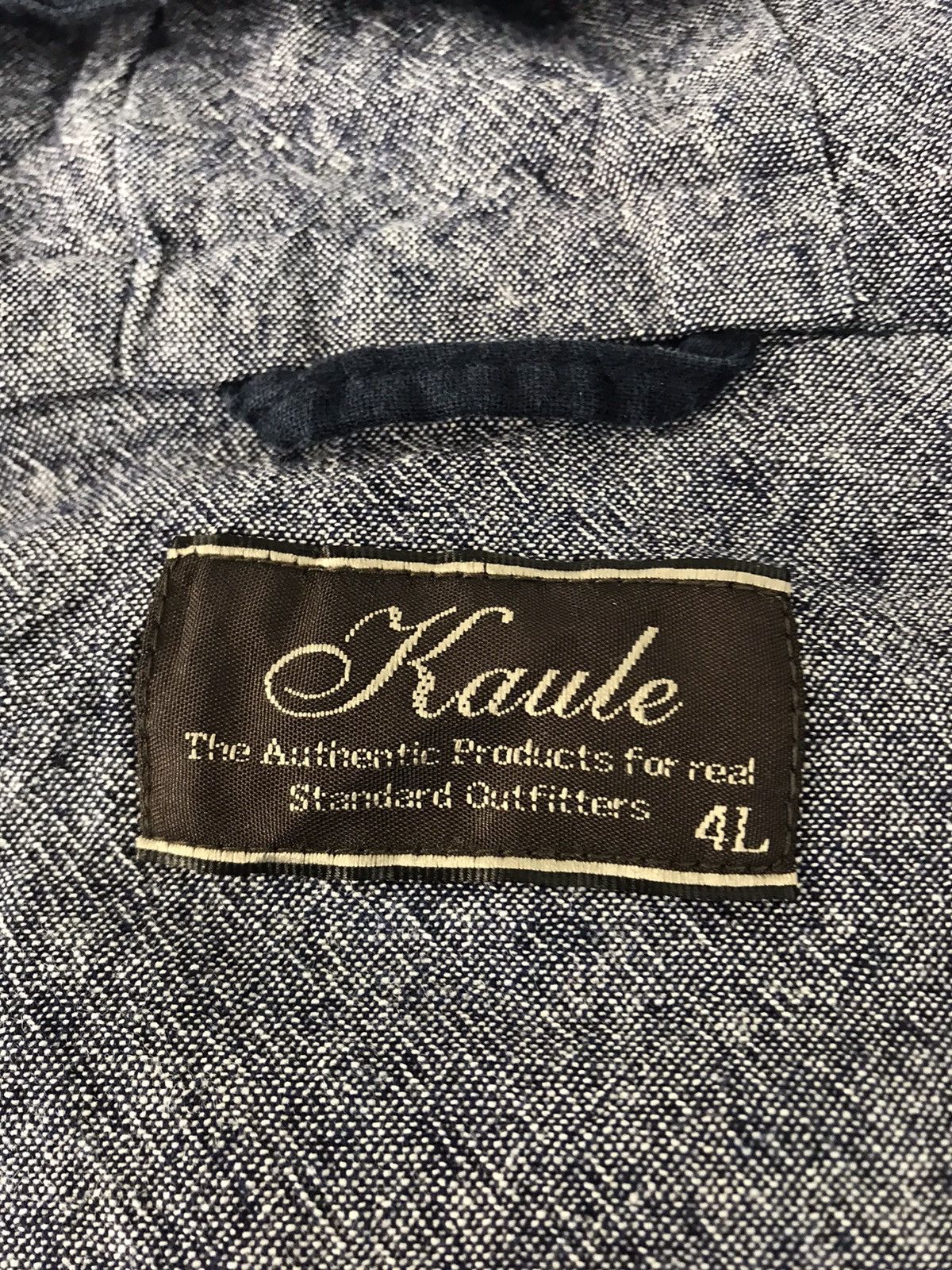 Japanese Brand Kaule Khakis Hoodie Pull Over Zipper Button Style Size US XL / EU 56 / 4 - 3 Thumbnail