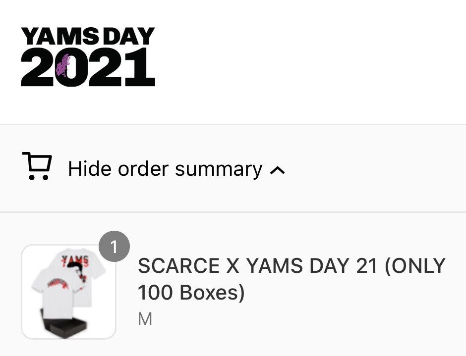 Other Yams Day 2021 x Scarce merch box (only 100) Size US M / EU 48-50 / 2 - 2 Thumbnail