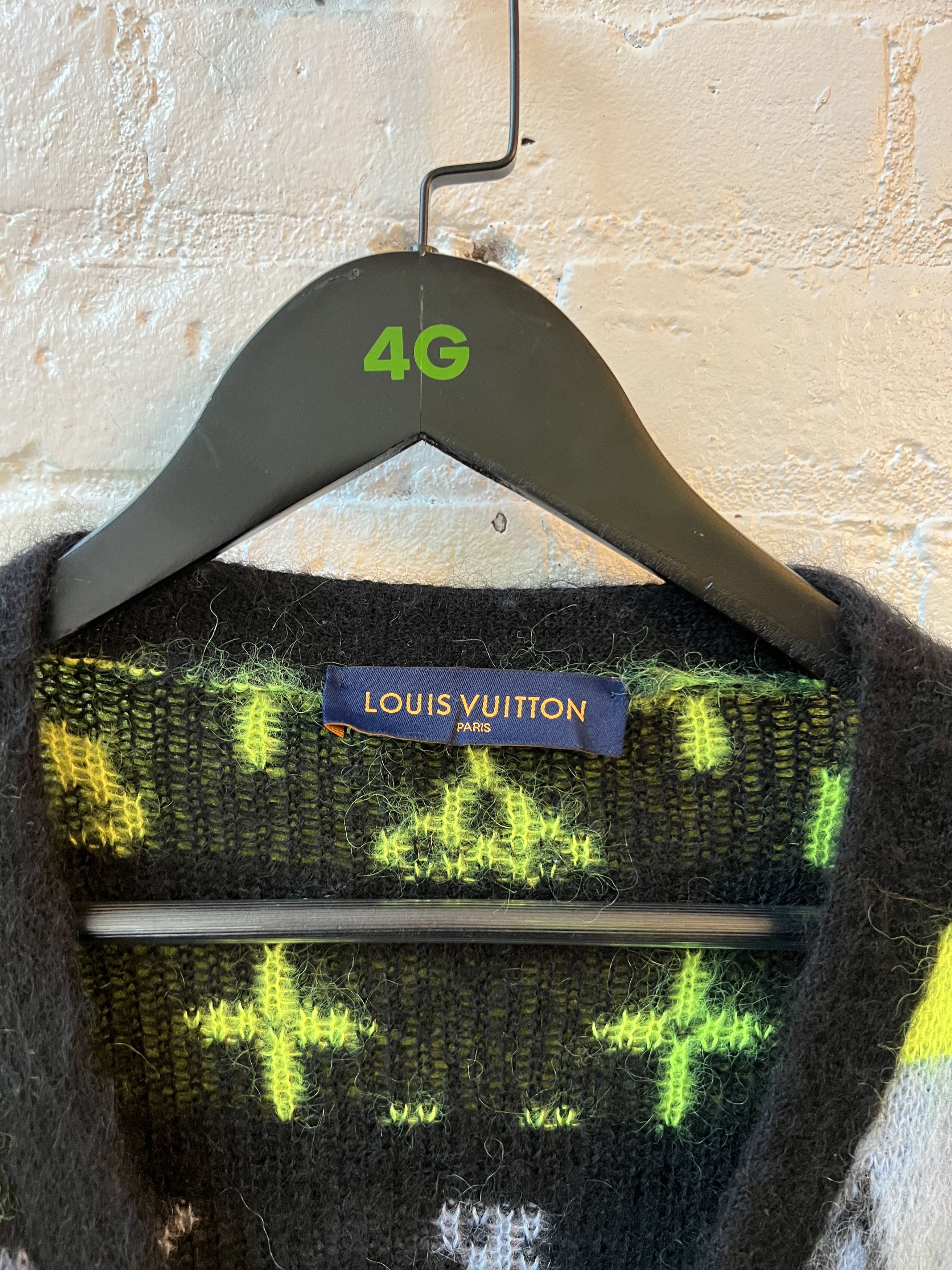Louis Vuitton LV Virgil Rainbow Mohair Cardigan Sweater Size US L / EU 52-54 / 3 - 4 Thumbnail