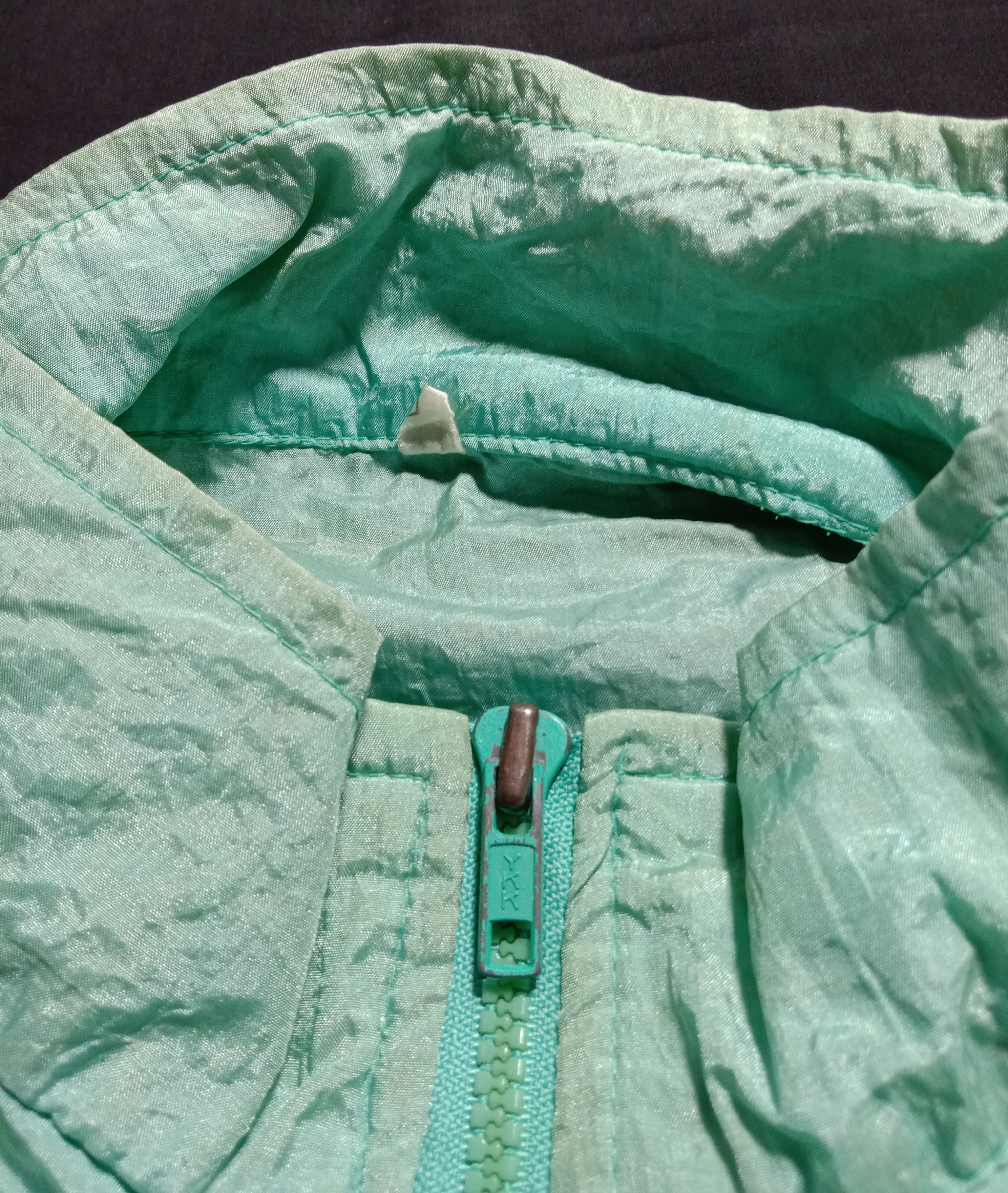 Vintage B.B2 Cycle Sports Synthetic Motorcycle Oil Windbreaker Size US L / EU 52-54 / 3 - 2 Thumbnail