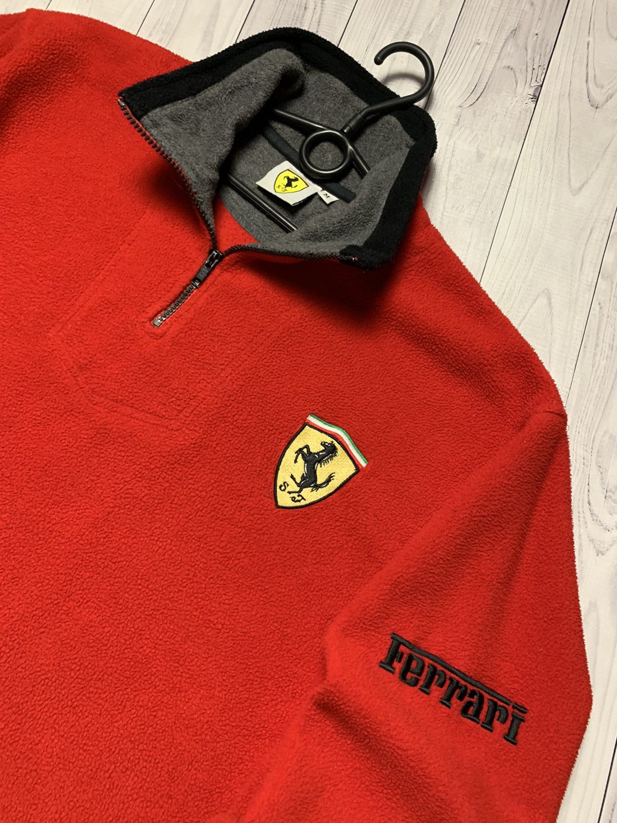 Ferrari × Vintage Vintage Ferrari racing fleece jacket logo size M Size US M / EU 48-50 / 2 - 4 Thumbnail