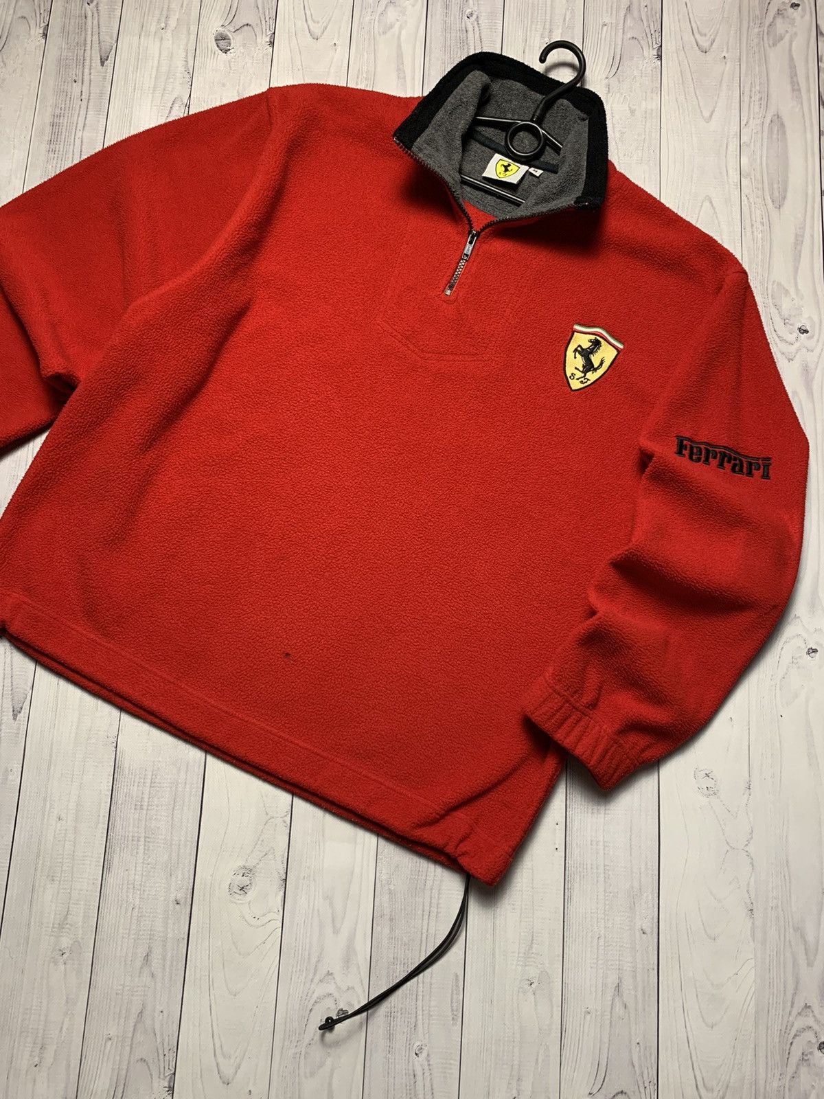 Ferrari × Vintage Vintage Ferrari racing fleece jacket logo size M Size US M / EU 48-50 / 2 - 2 Thumbnail