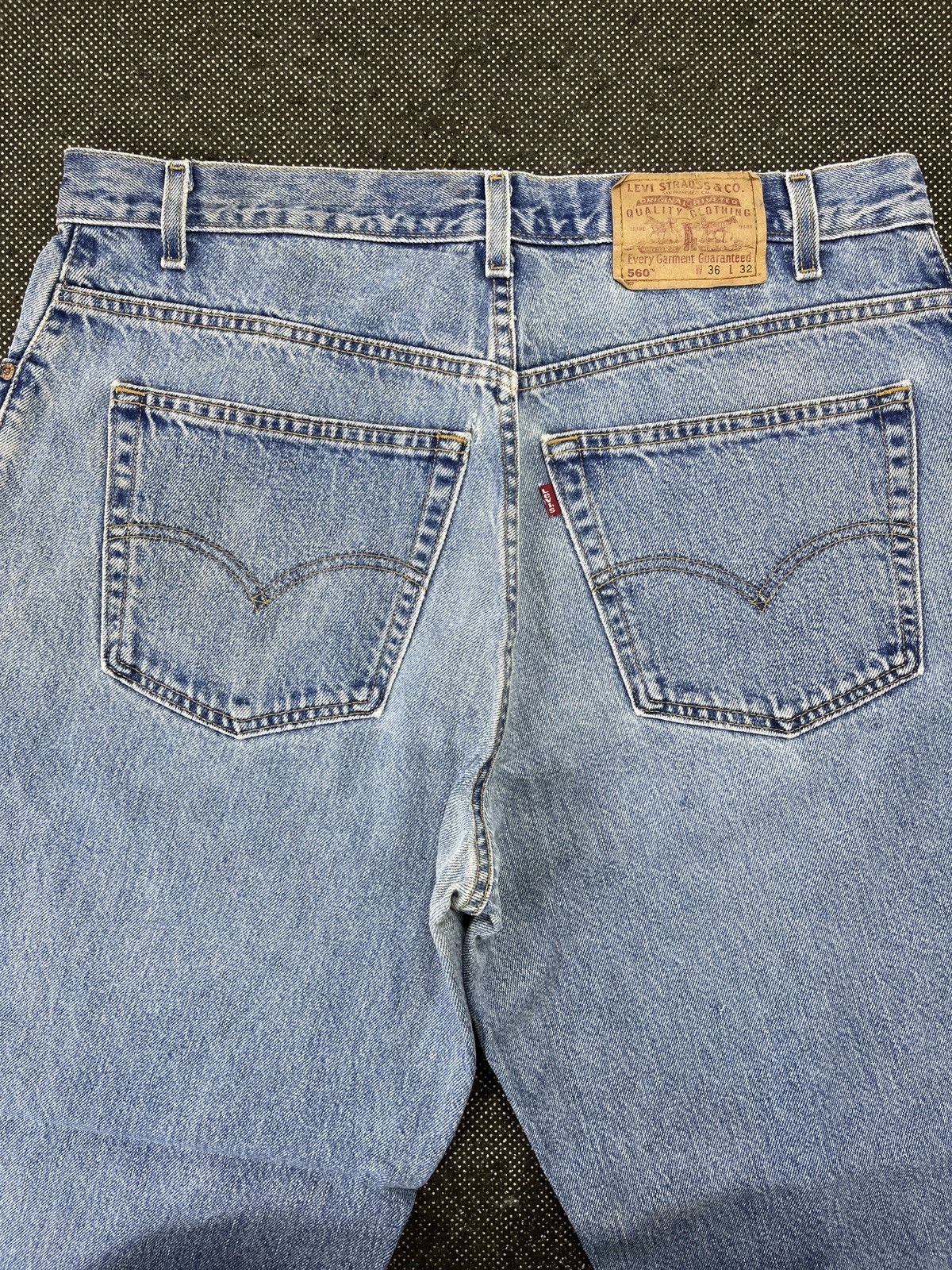 Levi's Vintage Levi’s 560 Stone Wash Jeans - J514 Size US 37 - 4 Thumbnail