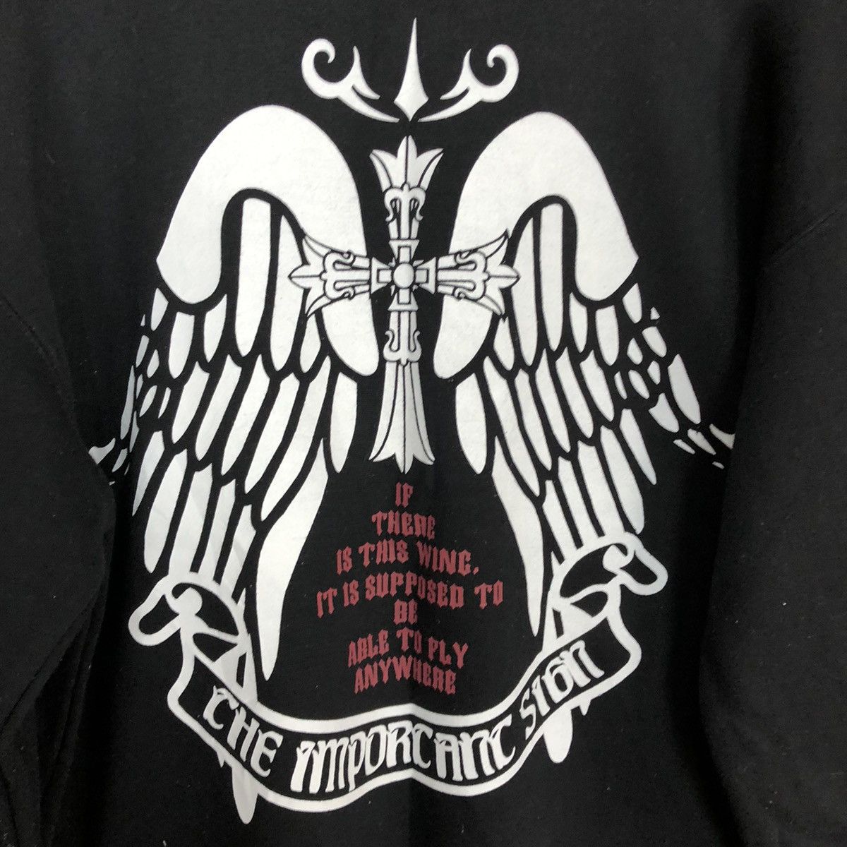 Japanese Brand Defective Struct Black Sweatshirt #045B Size US XL / EU 56 / 4 - 15 Thumbnail
