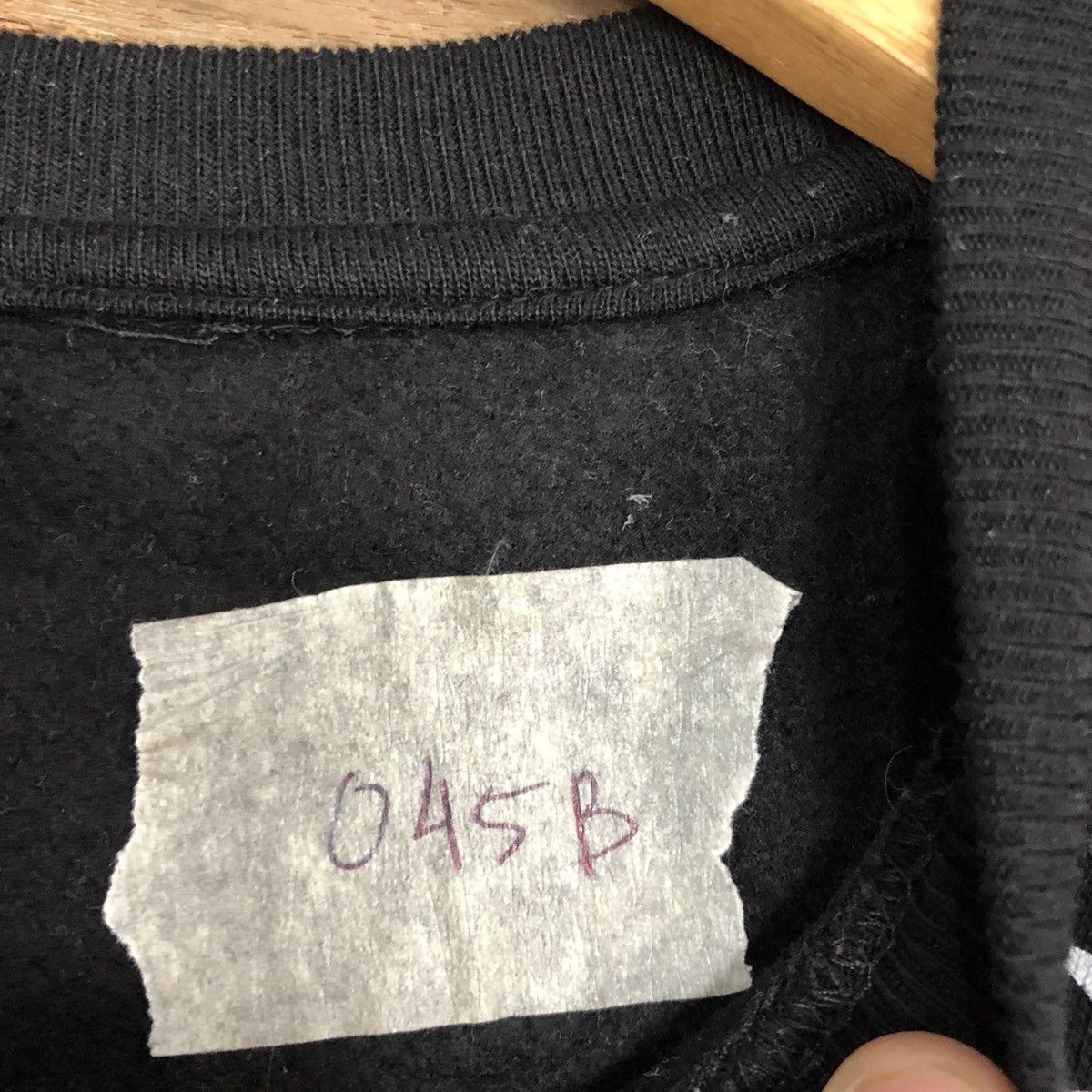 Japanese Brand Defective Struct Black Sweatshirt #045B Size US XL / EU 56 / 4 - 11 Thumbnail