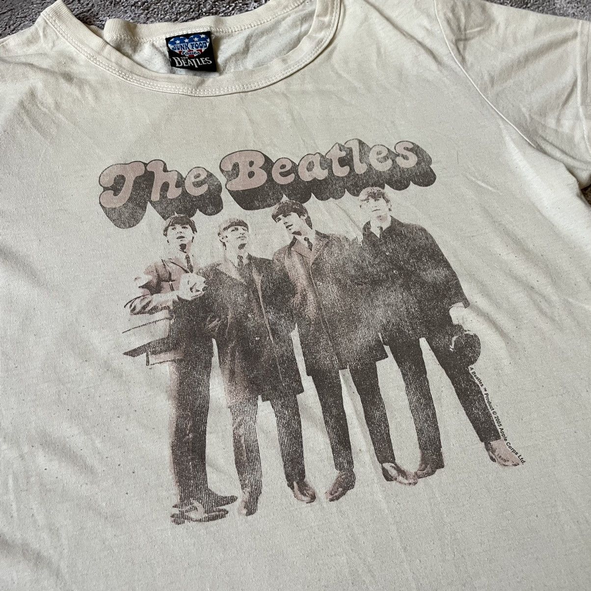 Vintage Vintage 90s Band Graphic Tee Sun Faded Grunge Skate Boxy S Size US S / EU 44-46 / 1 - 6 Thumbnail