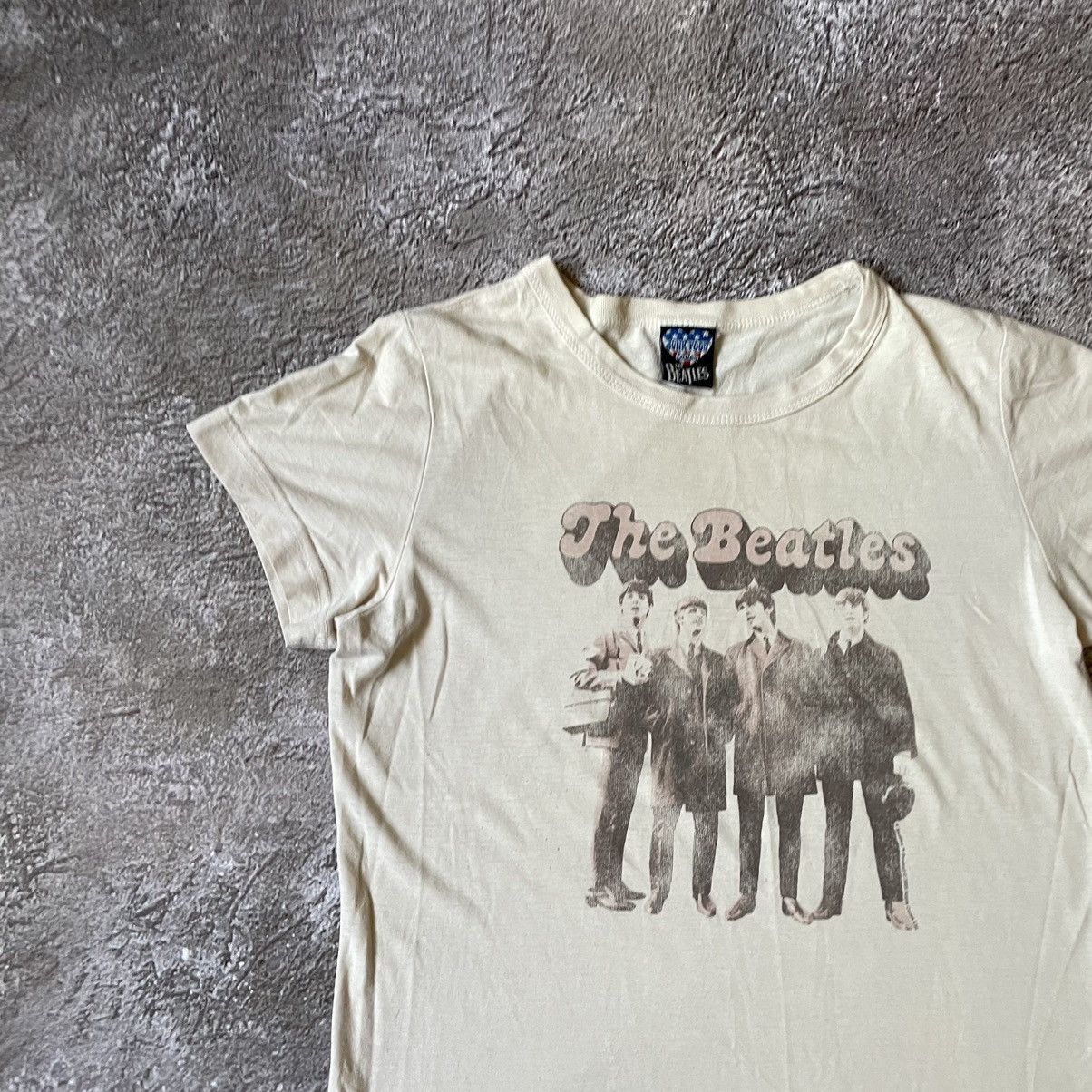 Vintage Vintage 90s Band Graphic Tee Sun Faded Grunge Skate Boxy S Size US S / EU 44-46 / 1 - 4 Thumbnail