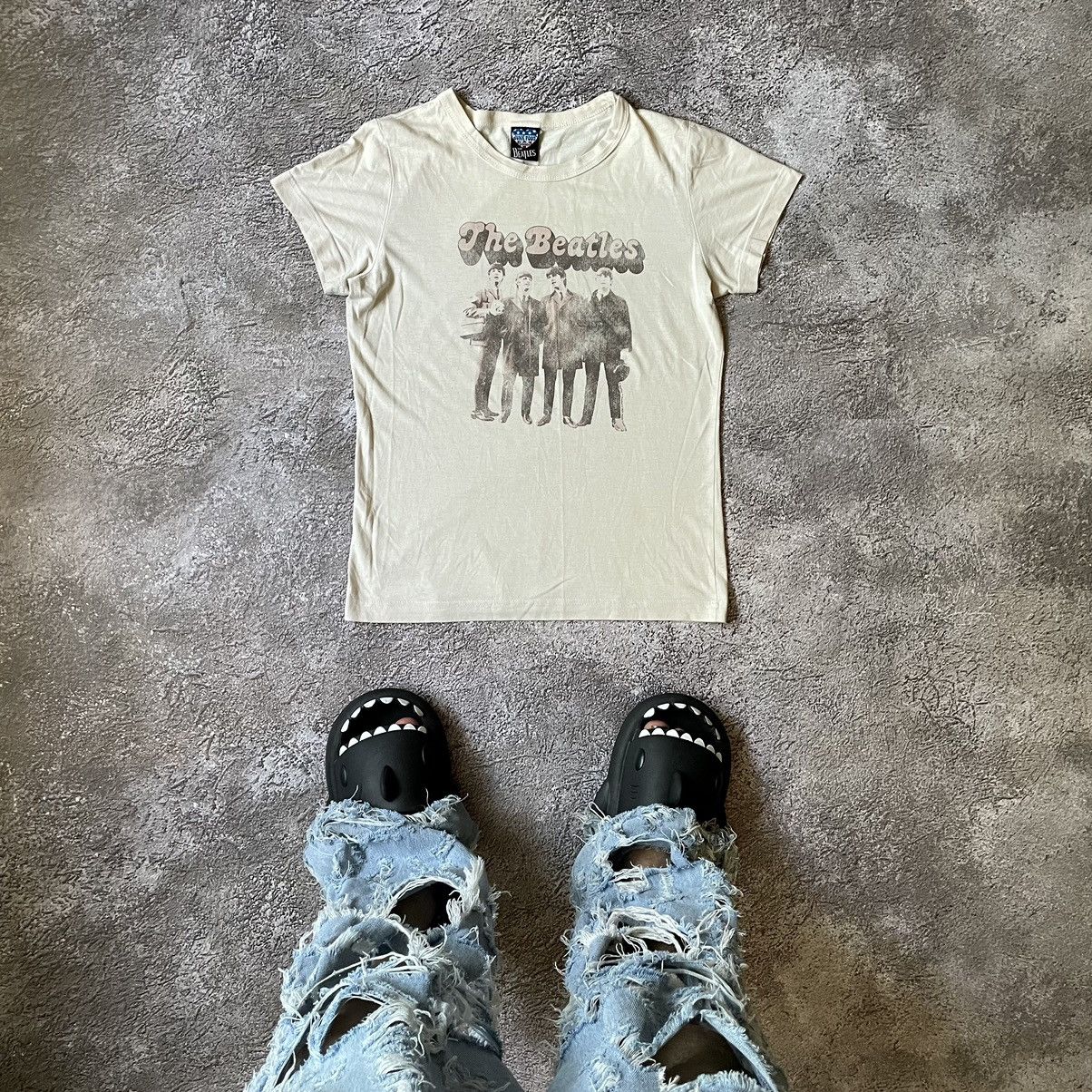 Vintage Vintage 90s Band Graphic Tee Sun Faded Grunge Skate Boxy S Size US S / EU 44-46 / 1 - 1 Thumbnail